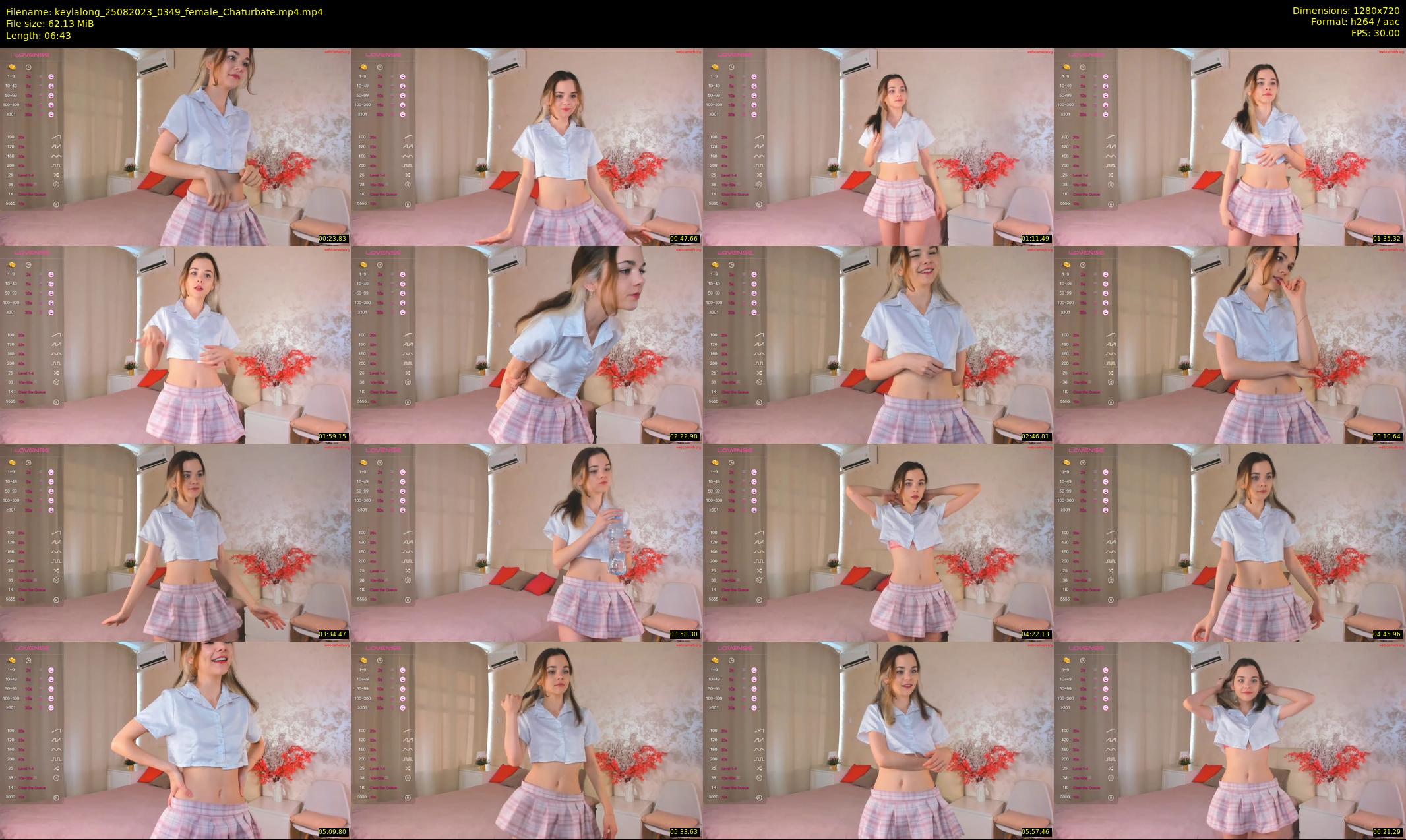 keylalong — 7 minute Chaturbate female cam show recording, 720p, Aug 25, 2023