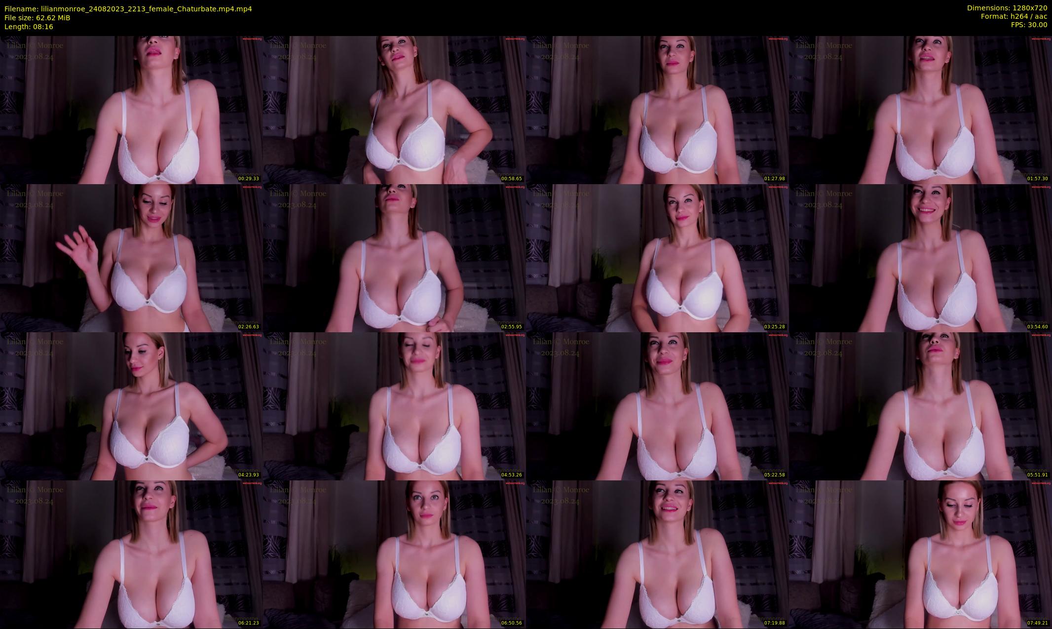 lilianmonroe — 9 minute Chaturbate female cam show recording, 720p, Aug 24, 2023