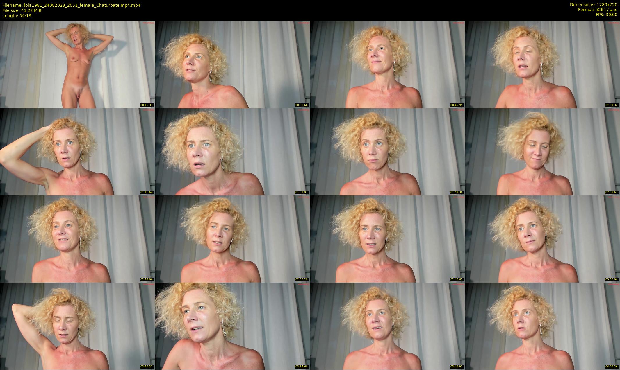 lola1981 — 5 minute Chaturbate female cam show recording, 720p, Aug 24, 2023
