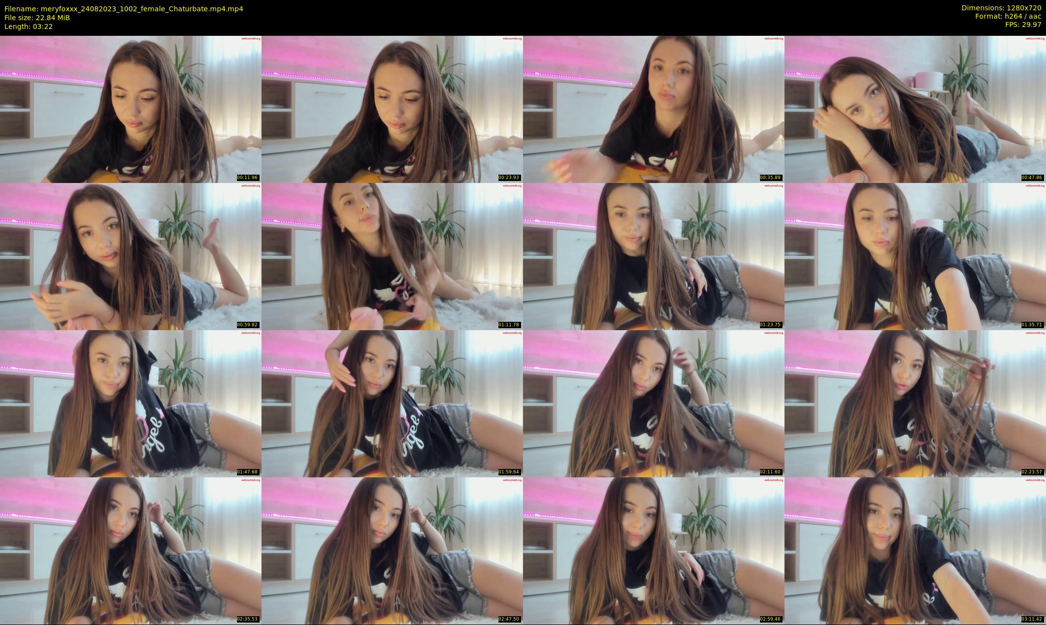 meryfoxxx — 4 minute Chaturbate female cam show recording, 720p, Aug 24, 2023