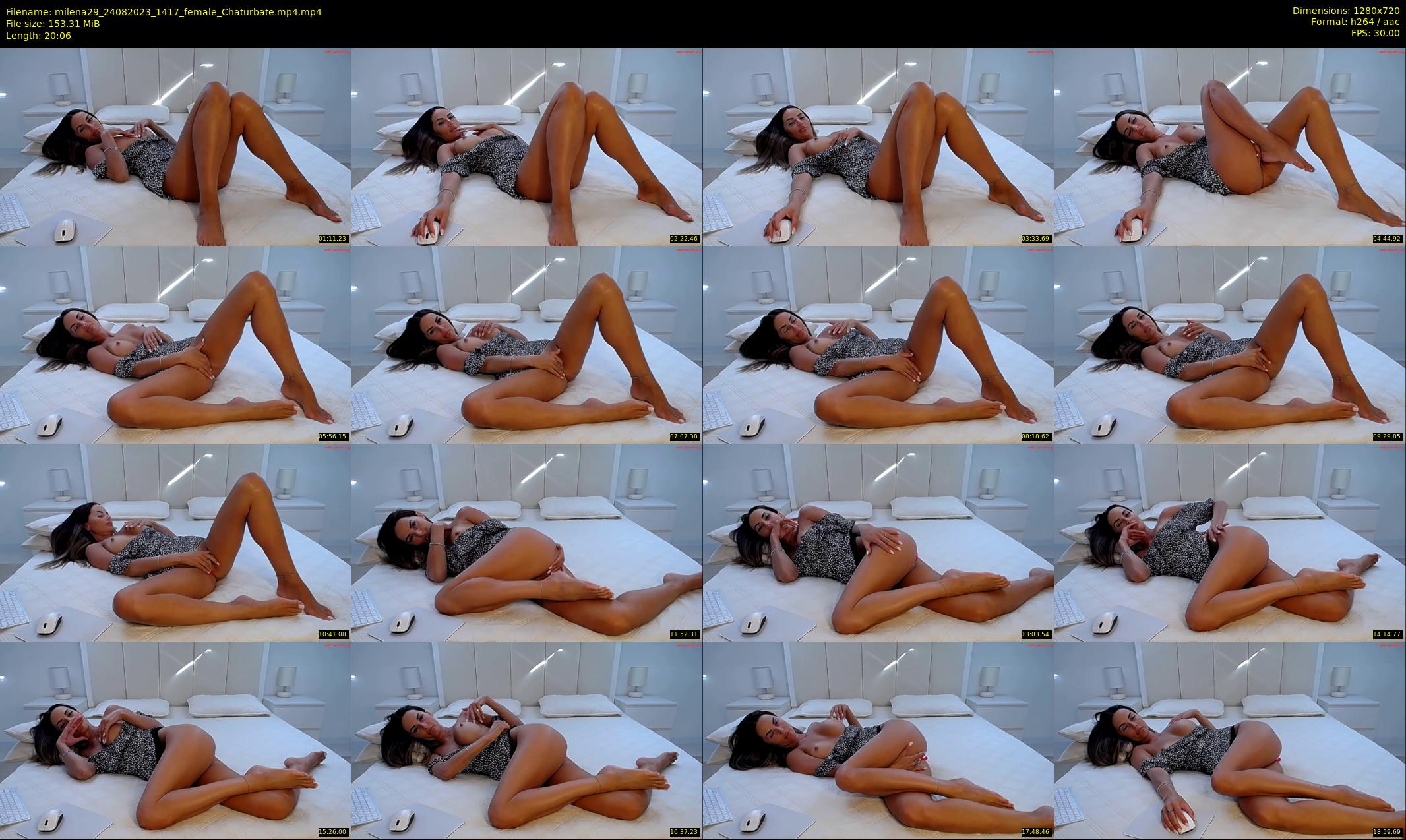 milena29 — 21 minute Chaturbate female cam show recording, 720p, Aug 24, 2023