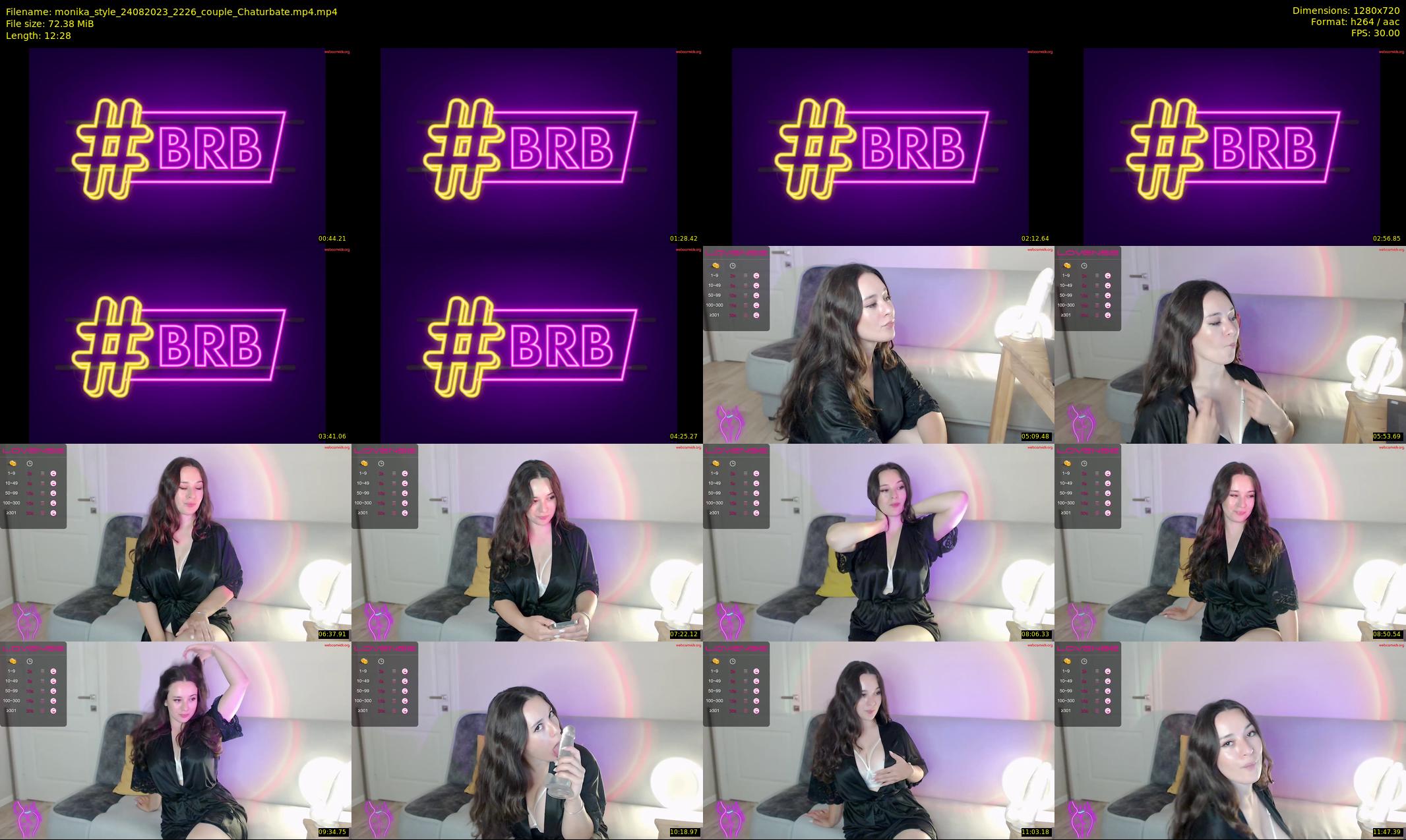 monika_style — 13 minute Chaturbate female cam show recording, 720p, Aug 24, 2023