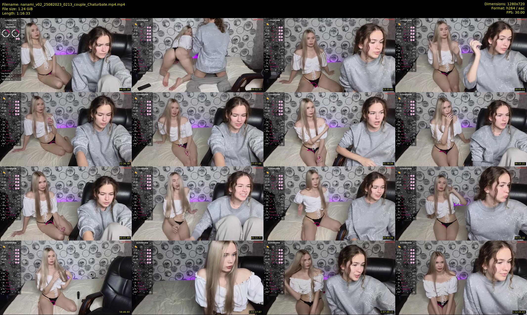 nanami_v02 — 77 minute Chaturbate couple cam show recording, 720p, Aug 25, 2023