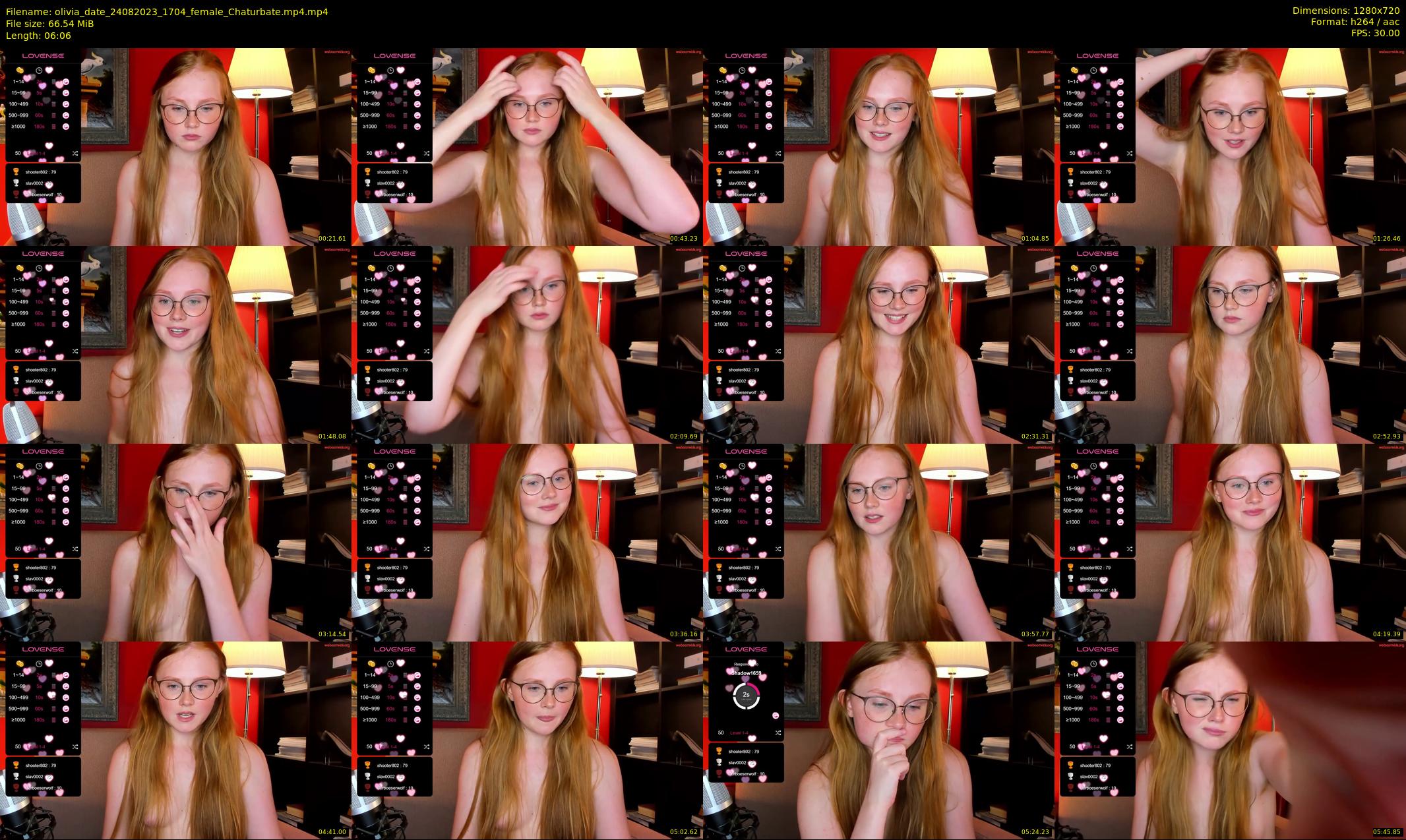 olivia_date — 7 minute Chaturbate female cam show recording, 720p, Aug 24, 2023