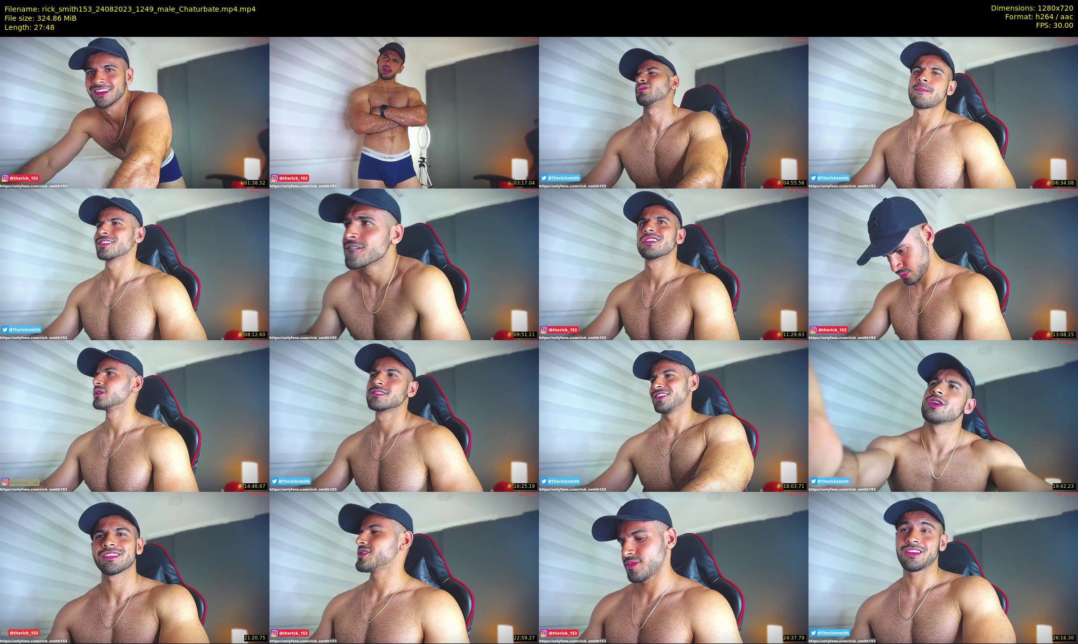 rick_smith153 — 28 minute Chaturbate male cam show recording, 720p, Aug 24, 2023