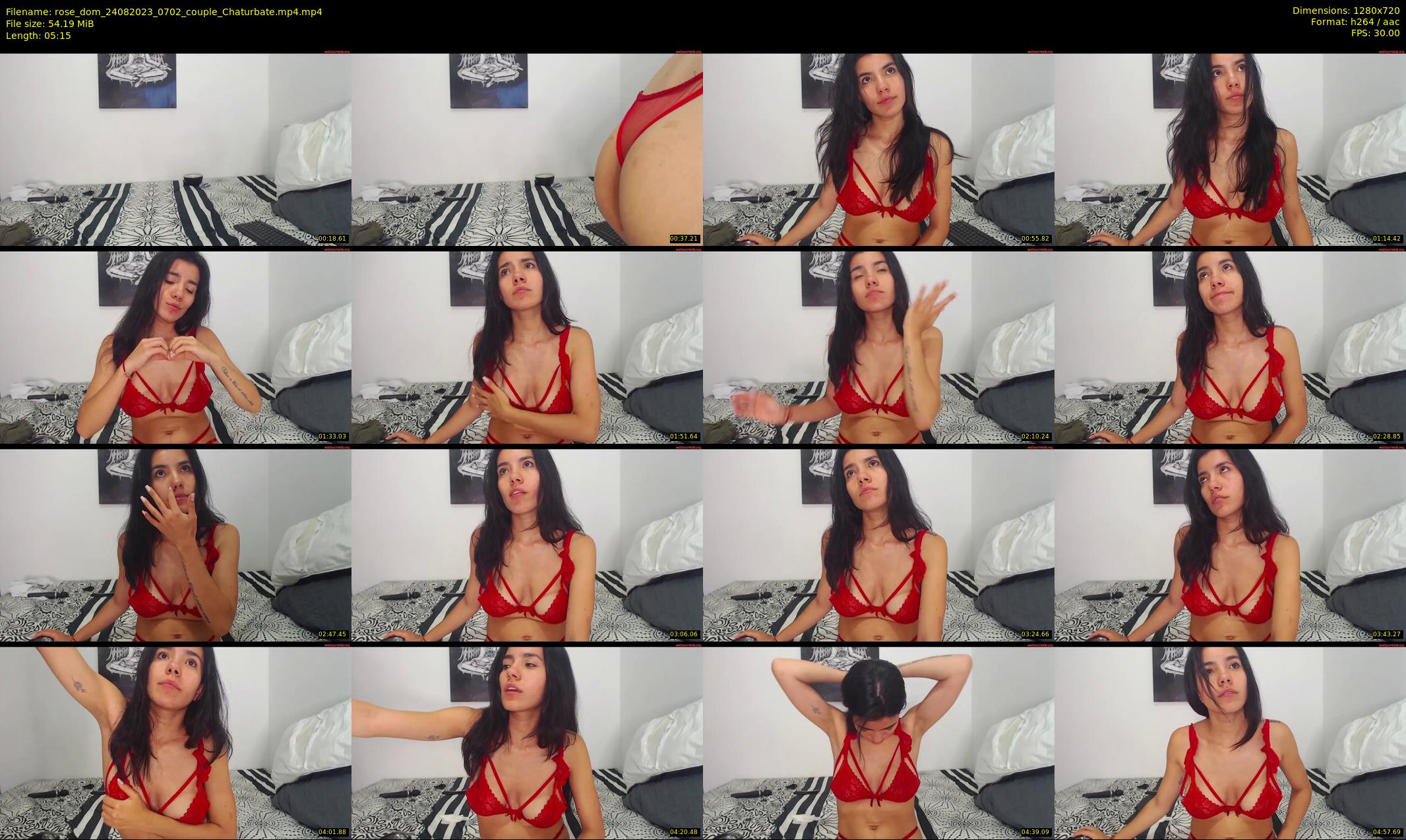 rose_dom — 6 minute Chaturbate couple cam show recording, 720p, Aug 24, 2023