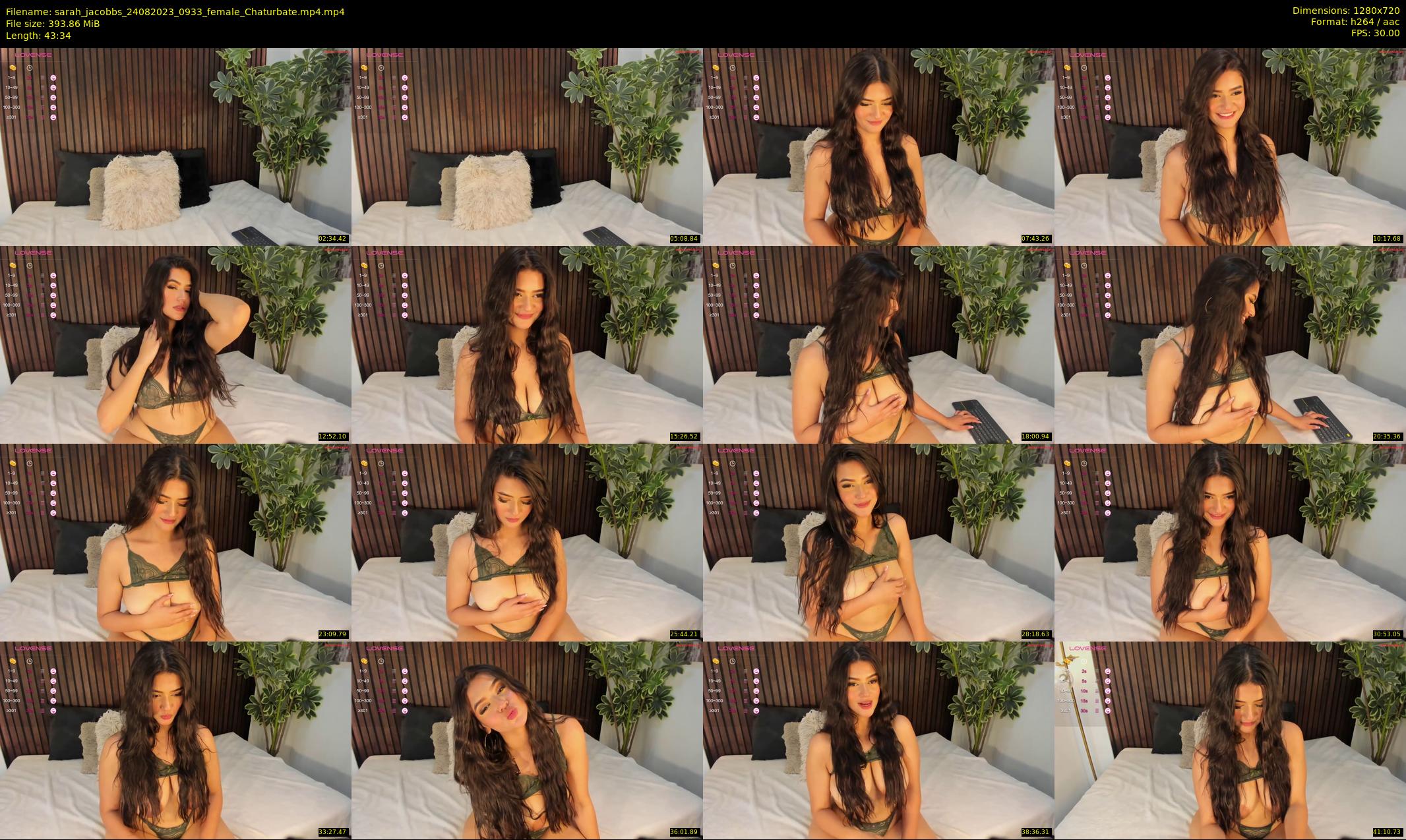 sarah_jacobbs — 44 minute Chaturbate female cam show recording, 720p, Aug 24, 2023
