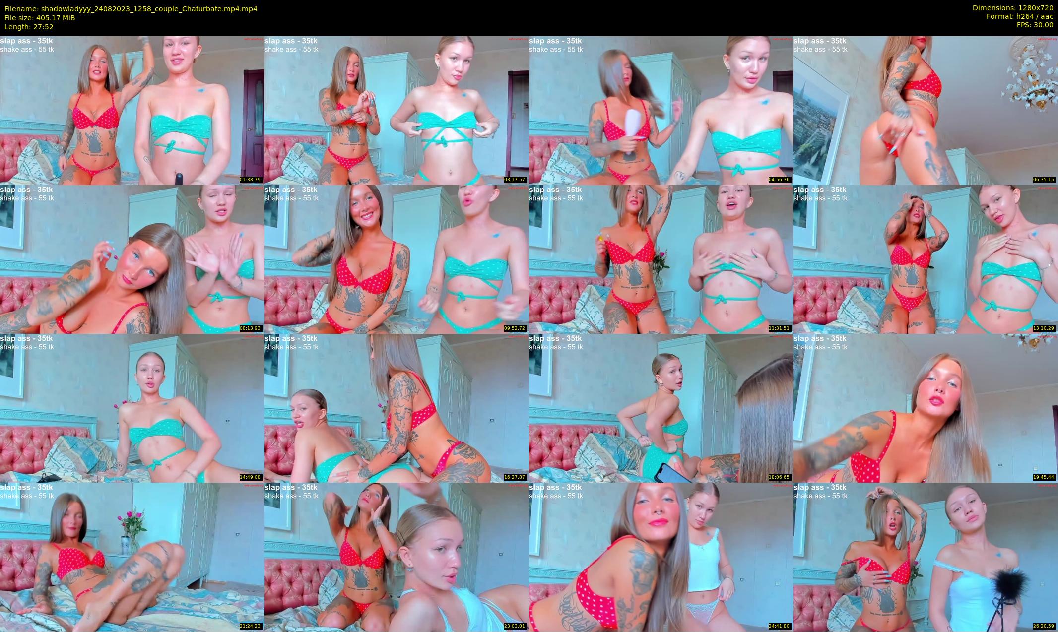 shadowladyyy — 28 minute Chaturbate couple cam show recording, 720p, Aug 24, 2023