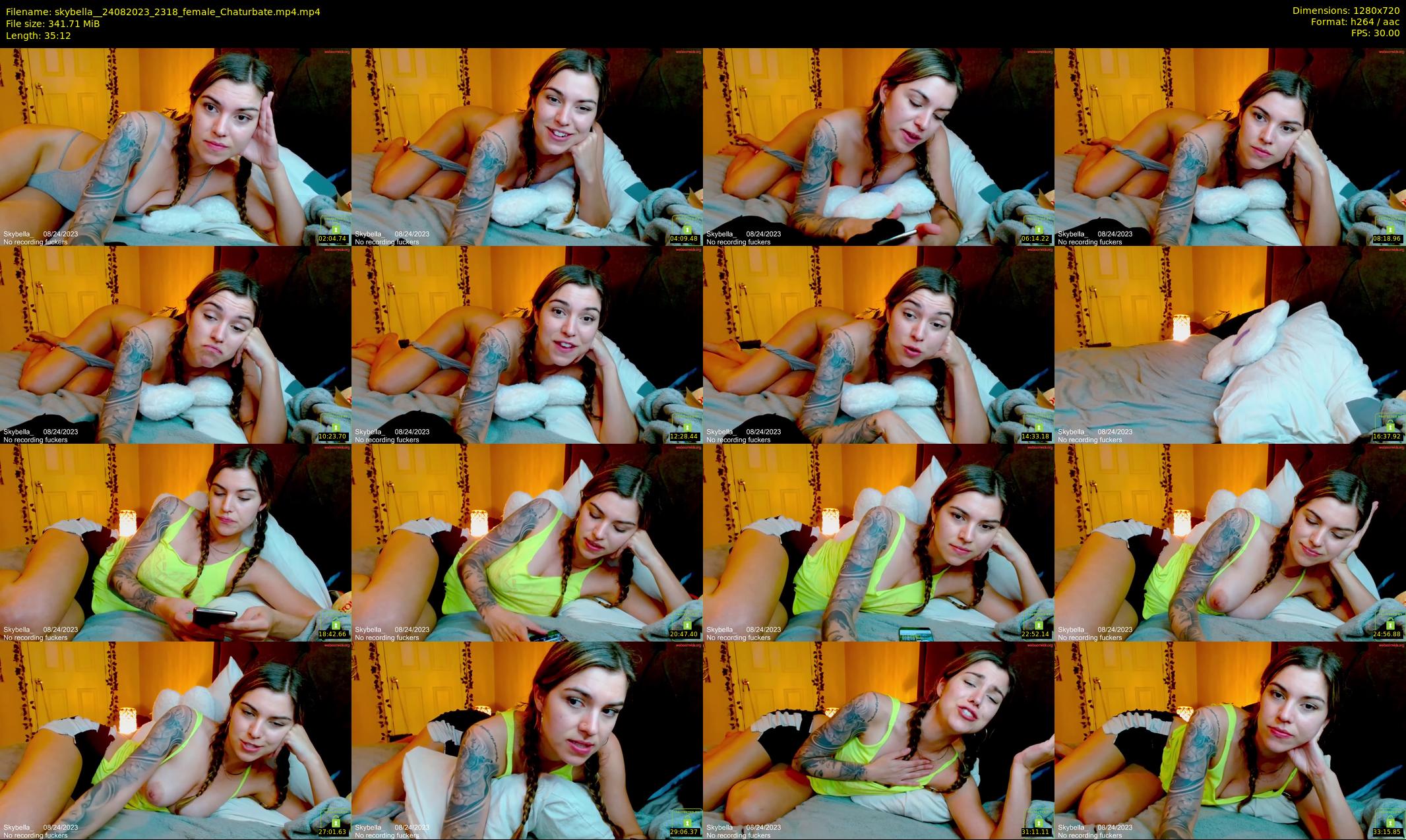 skybella_ — 36 minute Chaturbate female cam show recording, 720p, Aug 24, 2023