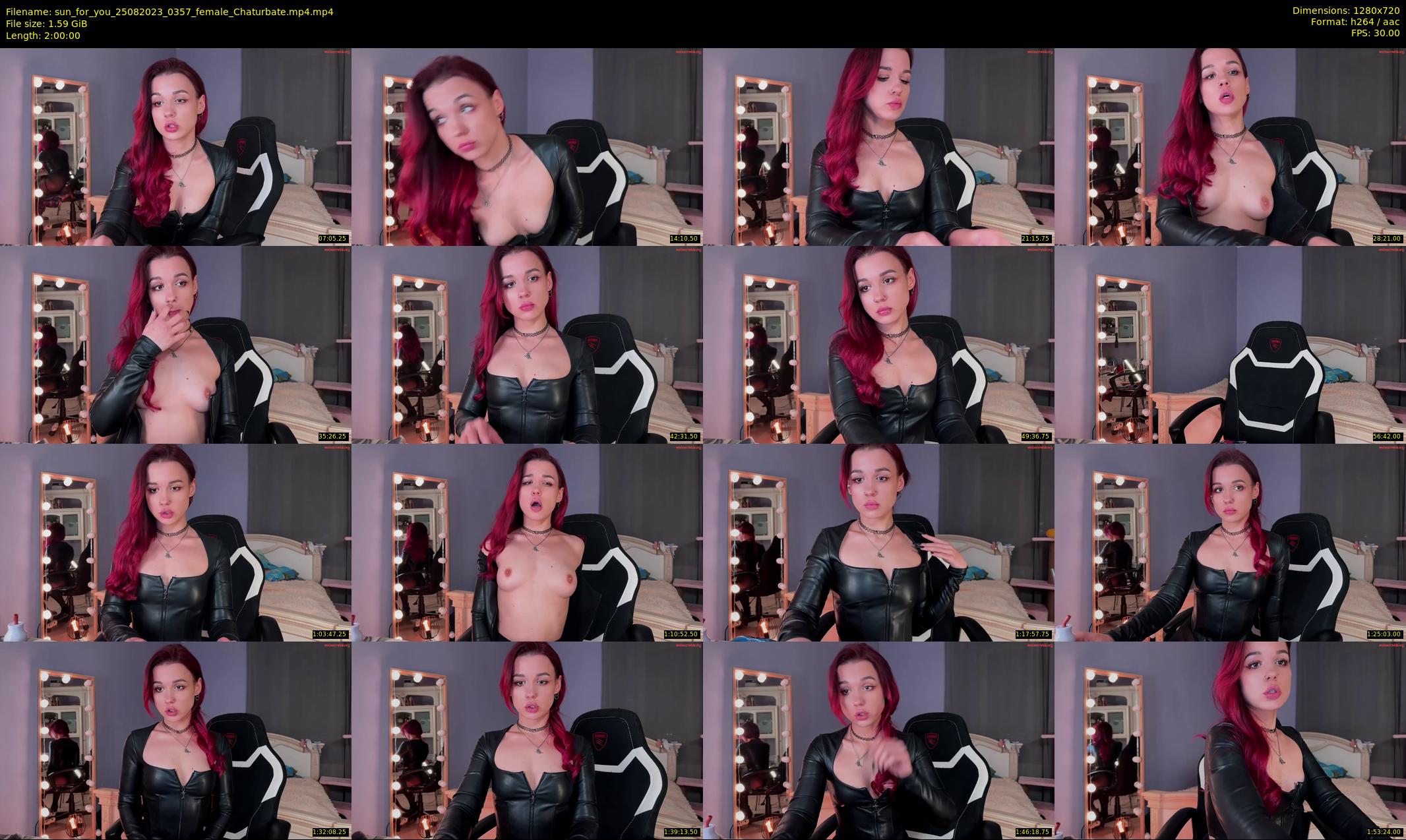 sun_for_you — 120 minute Chaturbate female cam show recording, 720p, Aug 25, 2023