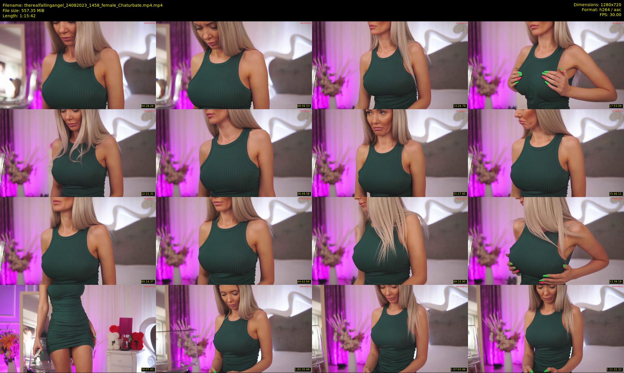 therealfallingangel — 76 minute Chaturbate female cam show recording, 720p, Aug 24, 2023