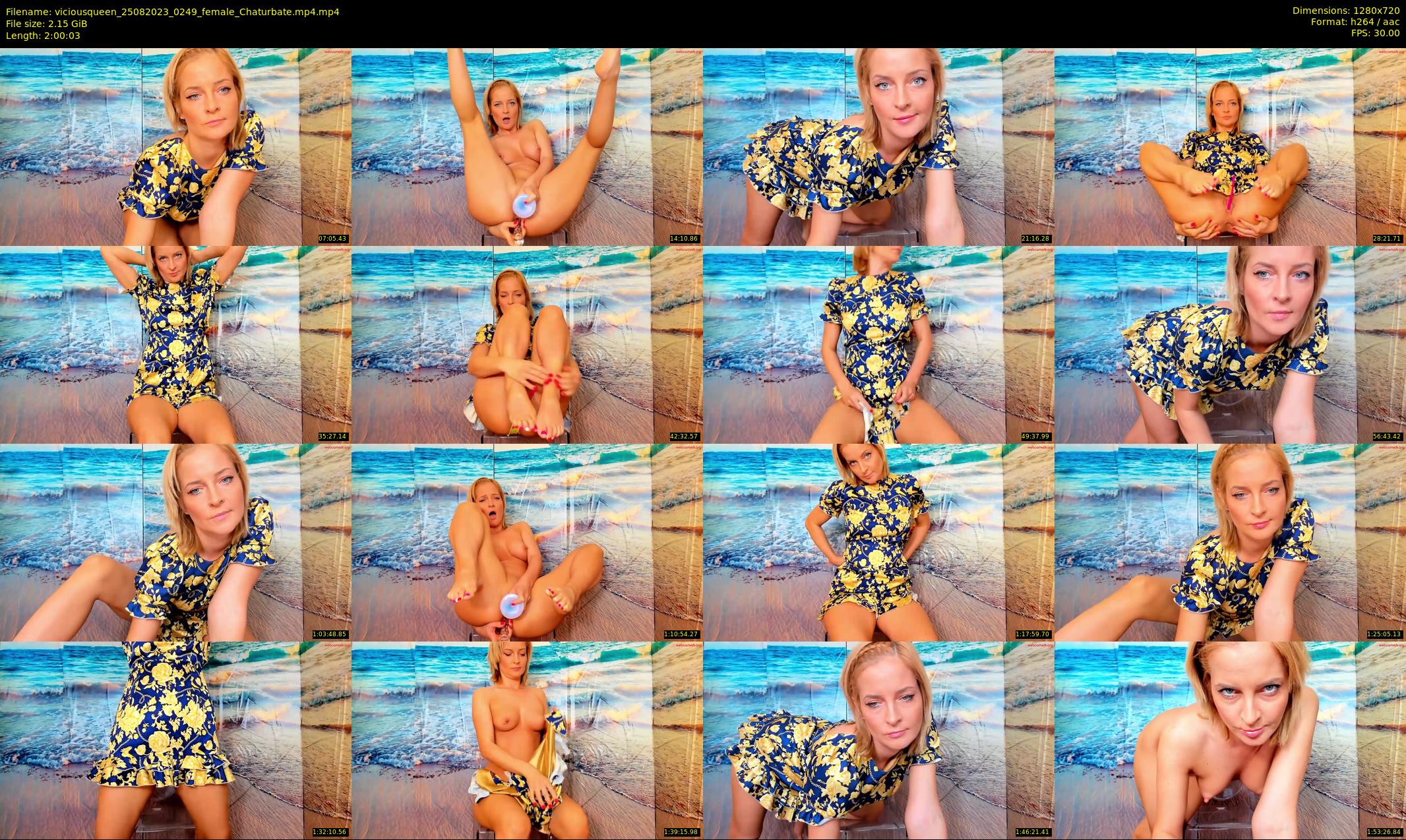 viciousqueen — 121 minute Chaturbate female cam show recording, 720p, Aug 25, 2023