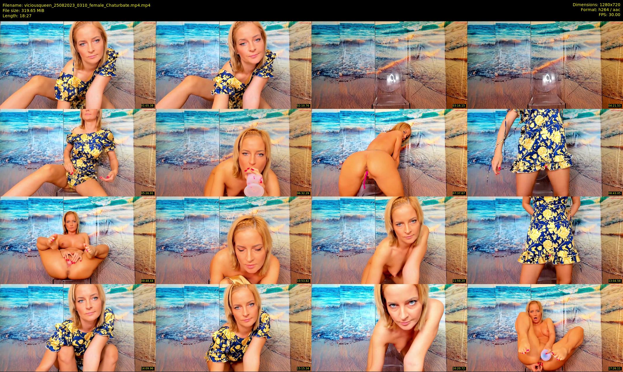viciousqueen — 19 minute Chaturbate female cam show recording, 720p, Aug 25, 2023