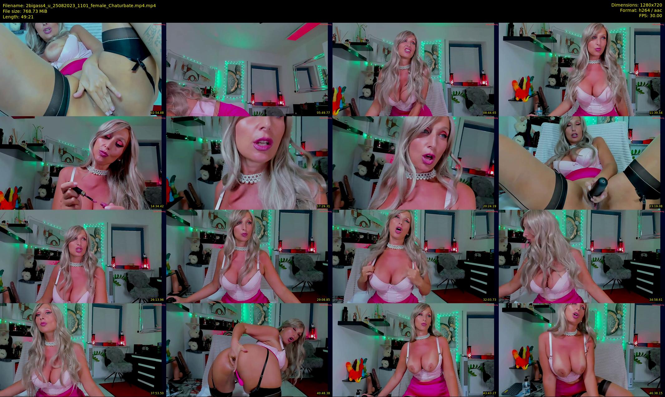 2bigass4_u — 50 minute Chaturbate female cam show recording, 720p, Aug 25, 2023