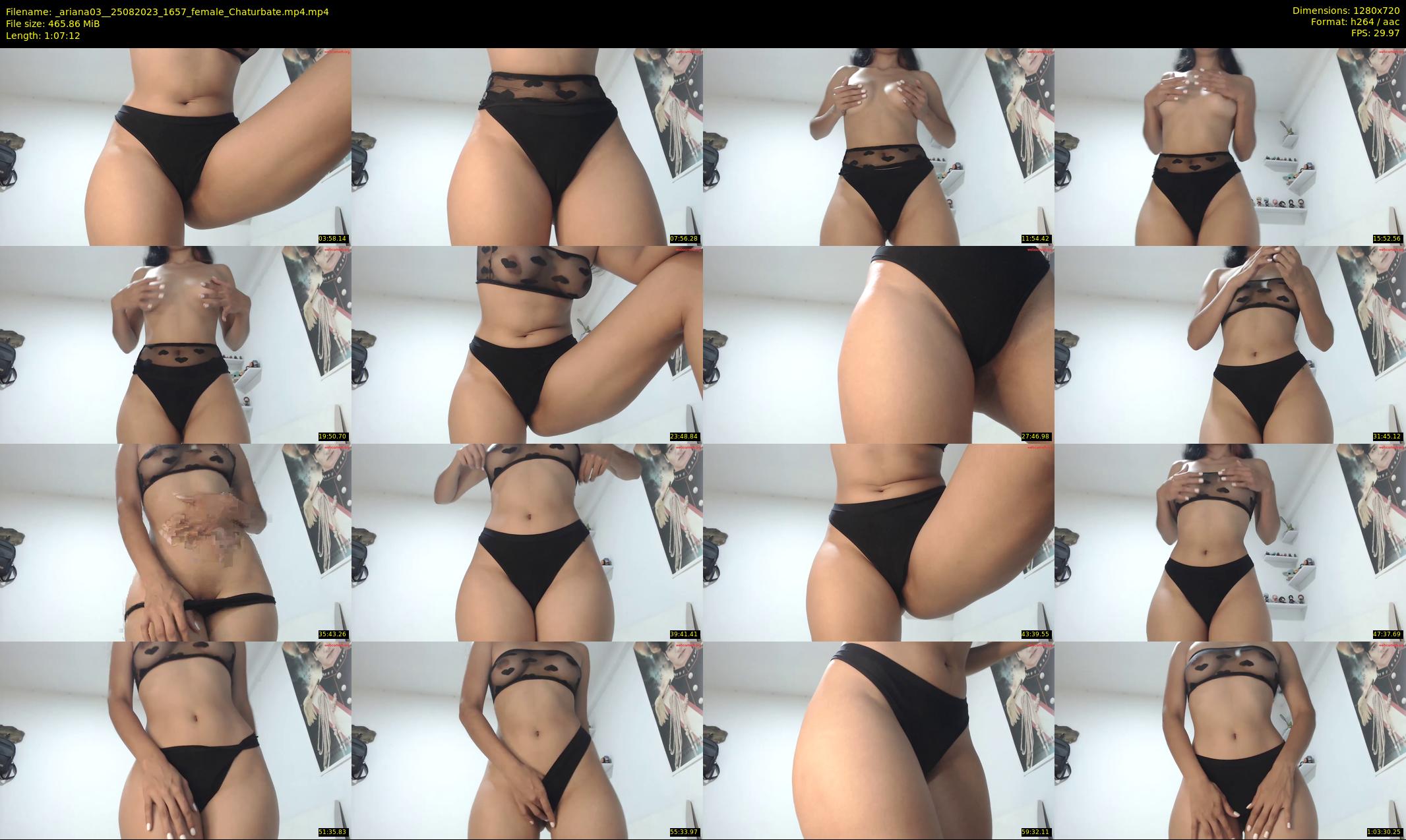 _ariana03_ — 68 minute Chaturbate female cam show recording, 720p, Aug 25, 2023