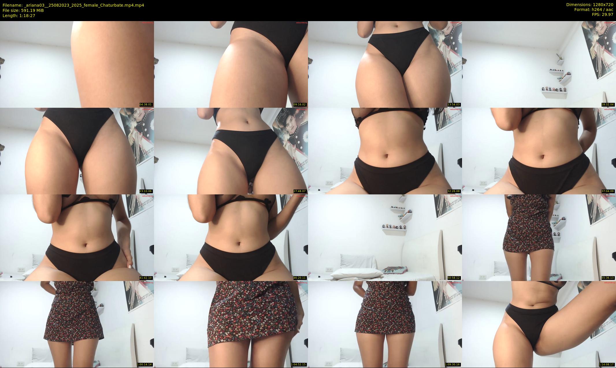 _ariana03_ — 79 minute Chaturbate female cam show recording, 720p, Aug 25, 2023