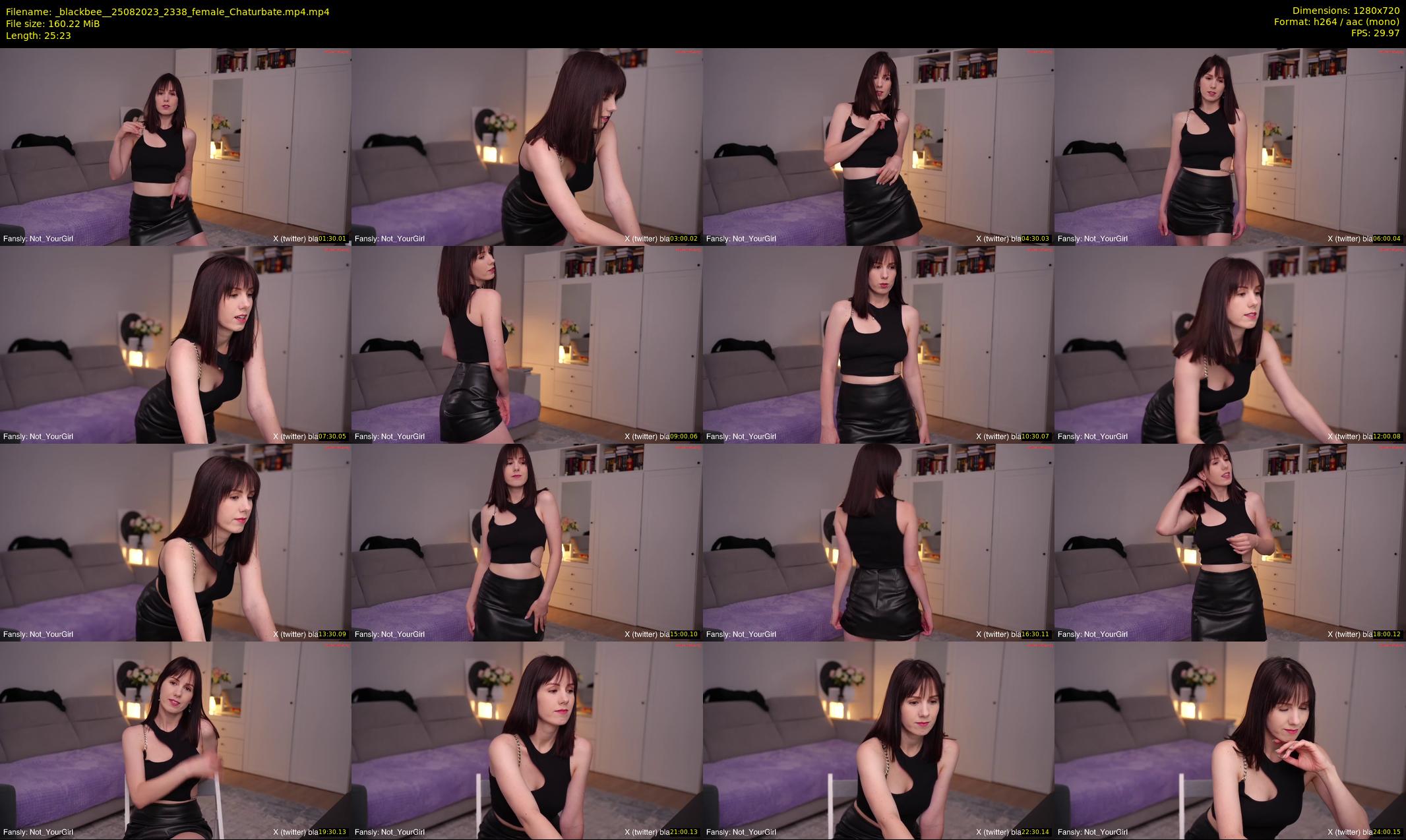 _blackbee_ — 26 minute Chaturbate female cam show recording, 720p, Aug 25, 2023