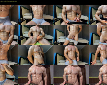 adam_muscle_ — 120 minute Chaturbate male cam show recording, 720p, Aug 26, 2023