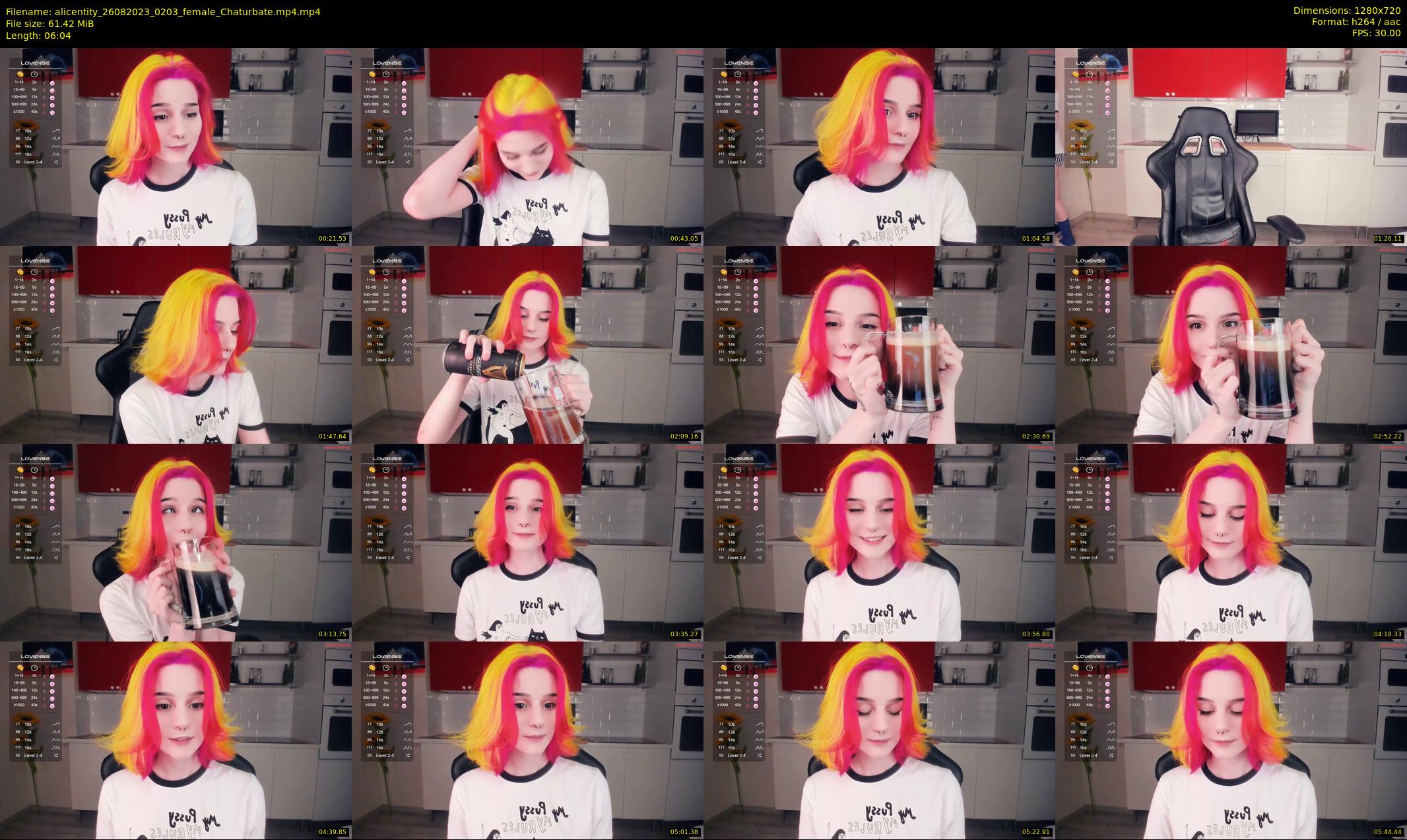 alicentity — 7 minute Chaturbate female cam show recording, 720p, Aug 26, 2023