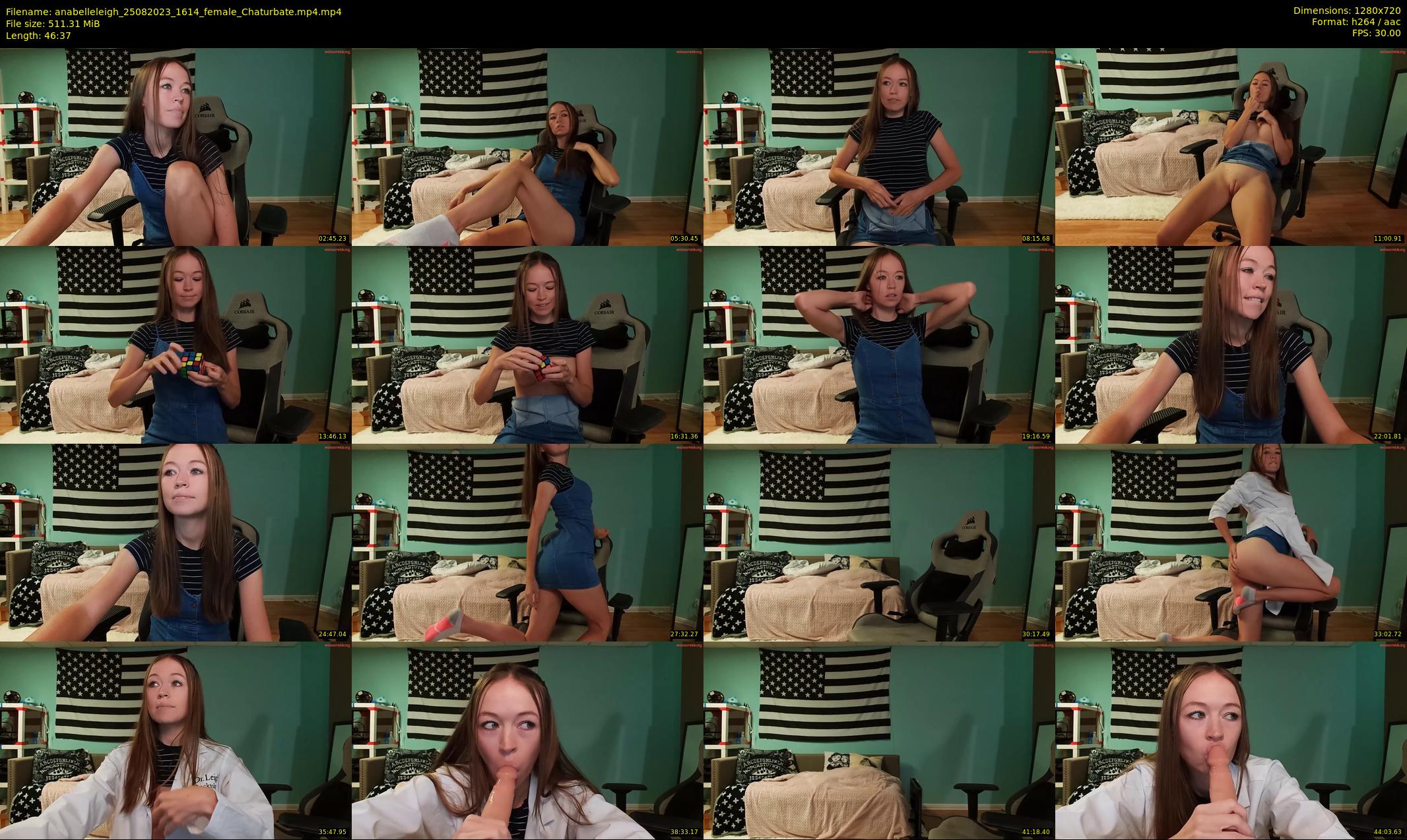 anabelleleigh — 47 minute Chaturbate female cam show recording, 720p, Aug 25, 2023