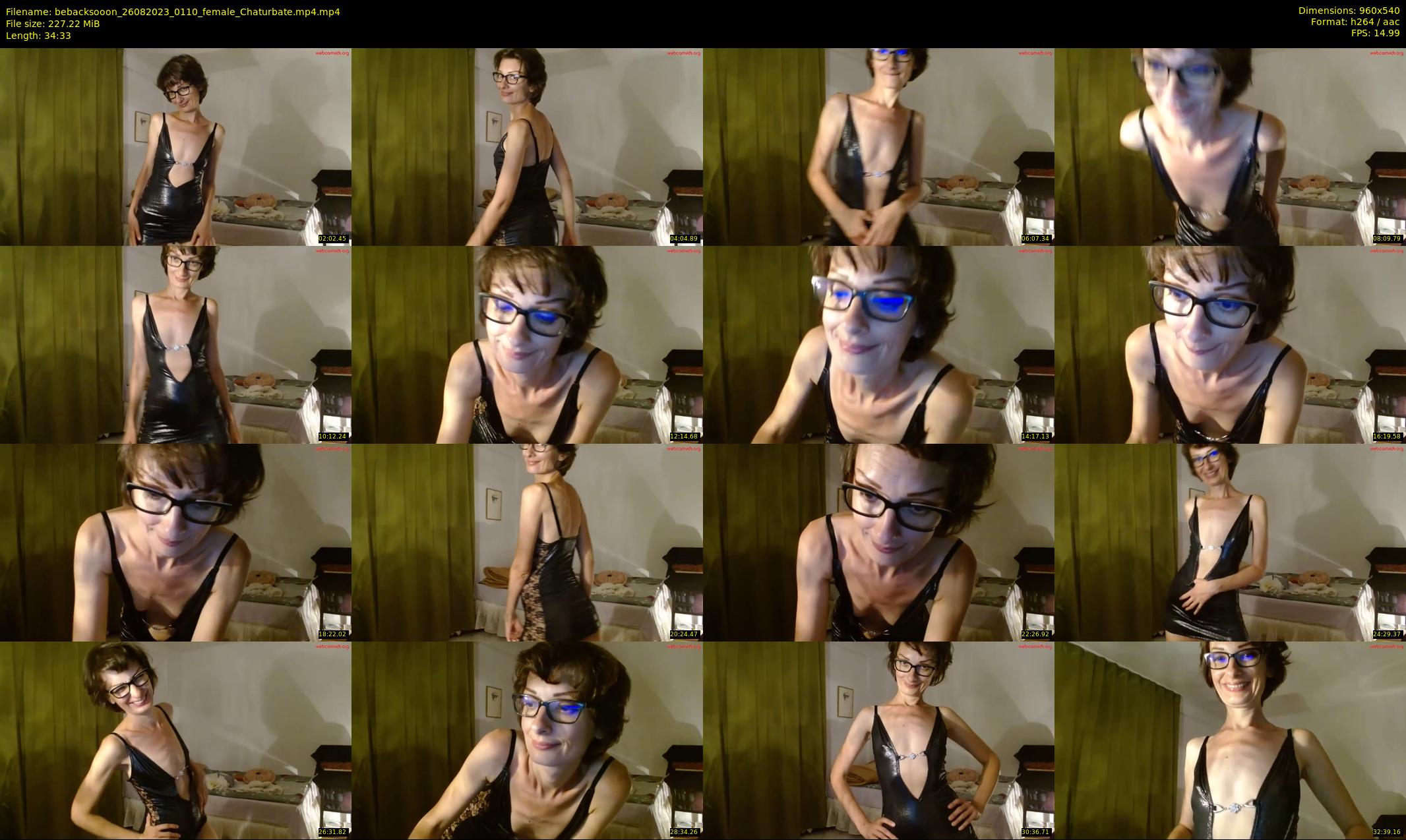 bebacksooon — 35 minute Chaturbate female cam show recording, 480p, Aug 26, 2023