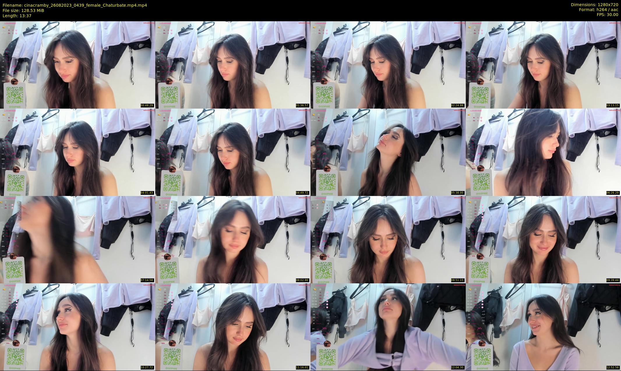 cinacramby — 14 minute Chaturbate female cam show recording, 720p, Aug 26, 2023
