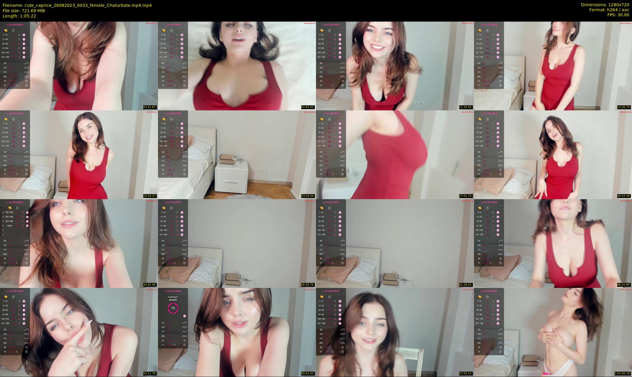 cute_caprice — 66 minute Chaturbate female cam show recording, 720p, Aug 26, 2023