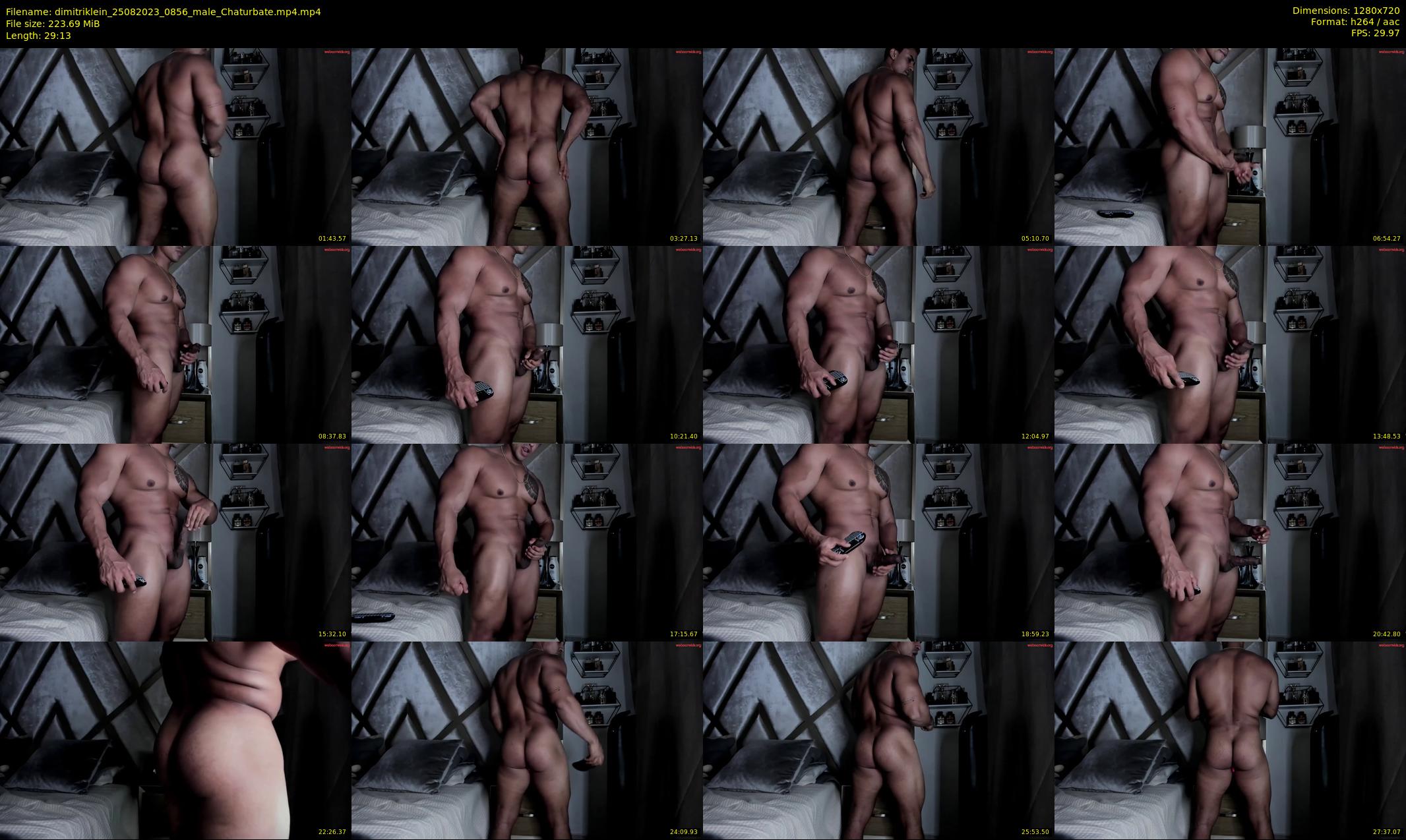 dimitriklein — 30 minute Chaturbate male cam show recording, 720p, Aug 25, 2023