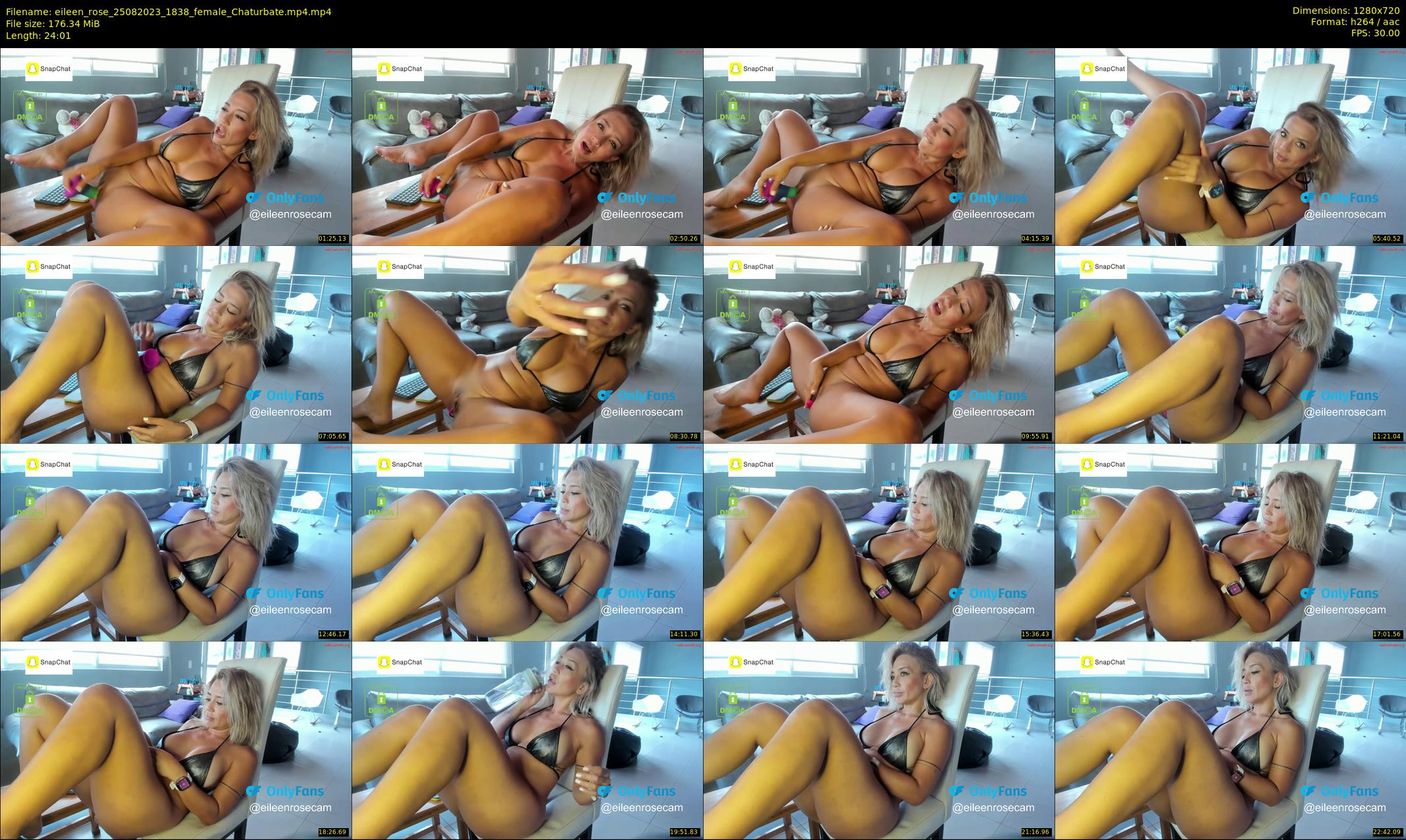 eileen_rose — 25 minute Chaturbate female cam show recording, 720p, Aug 25, 2023
