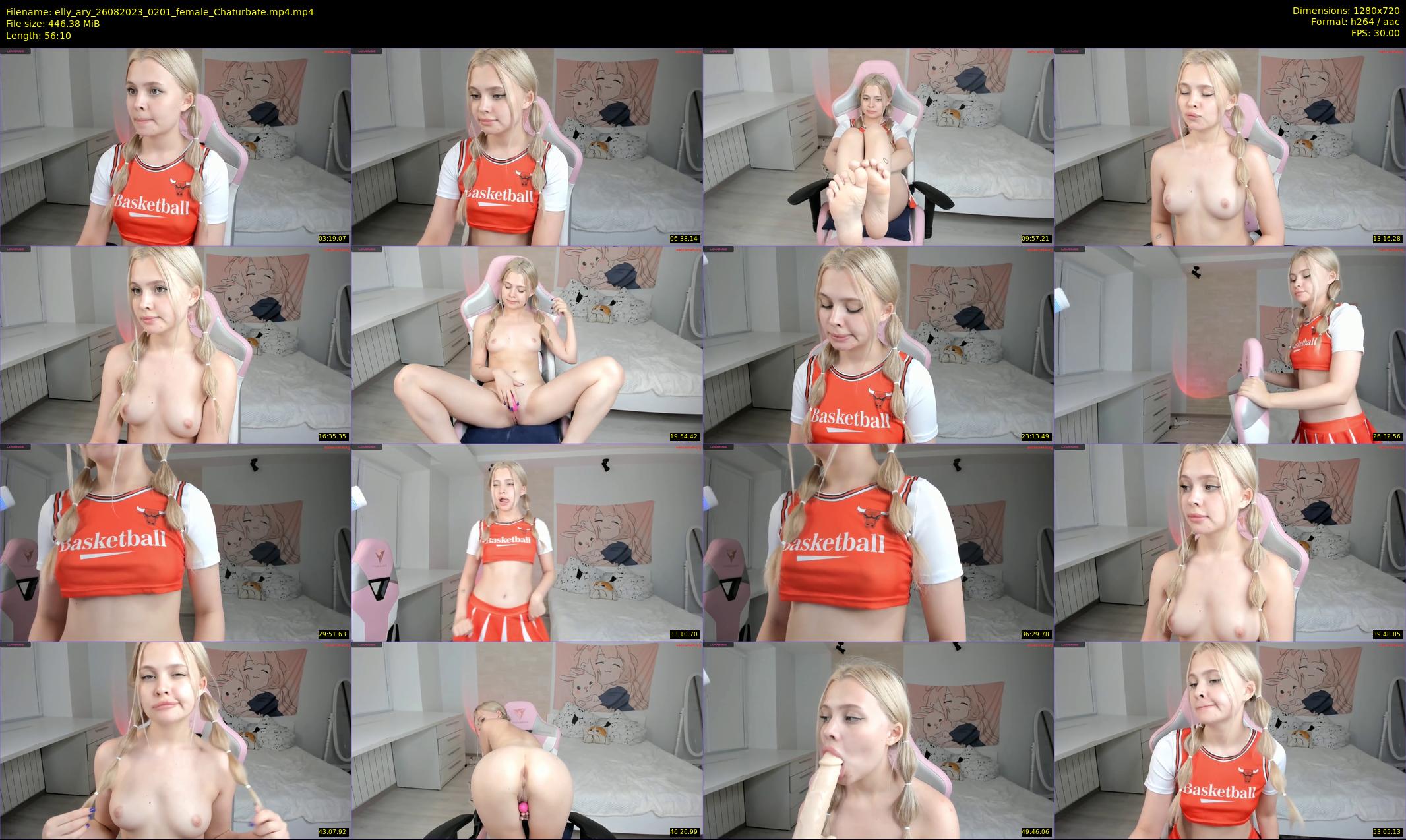 elly_ary — 57 minute Chaturbate female cam show recording, 720p, Aug 26, 2023