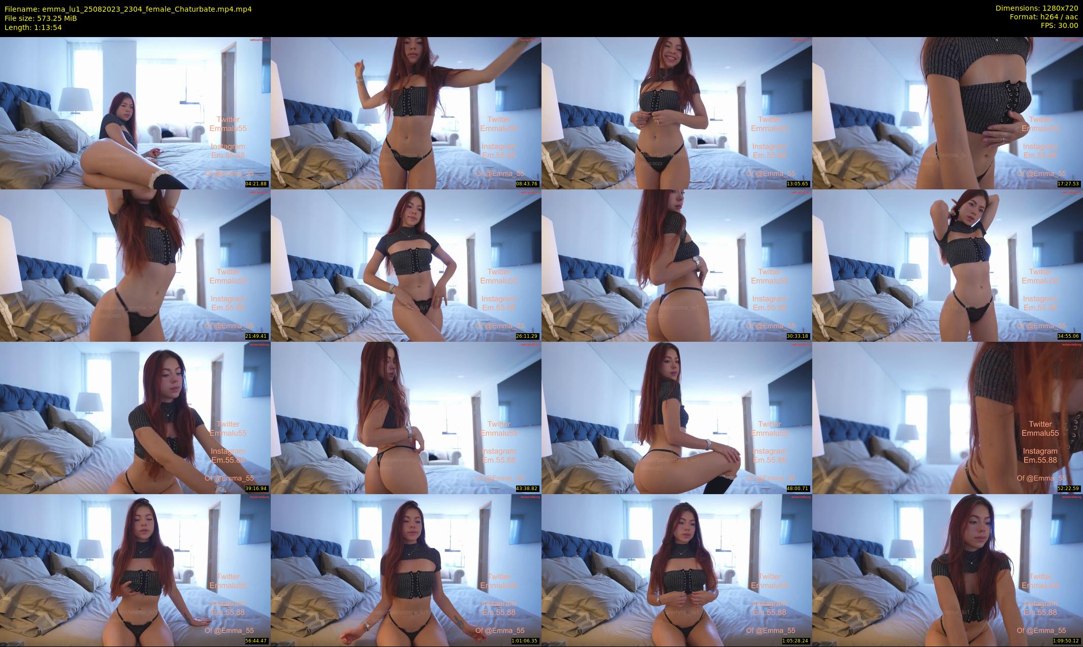 emma_lu1 — 74 minute Chaturbate female cam show recording, 720p, Aug 25, 2023
