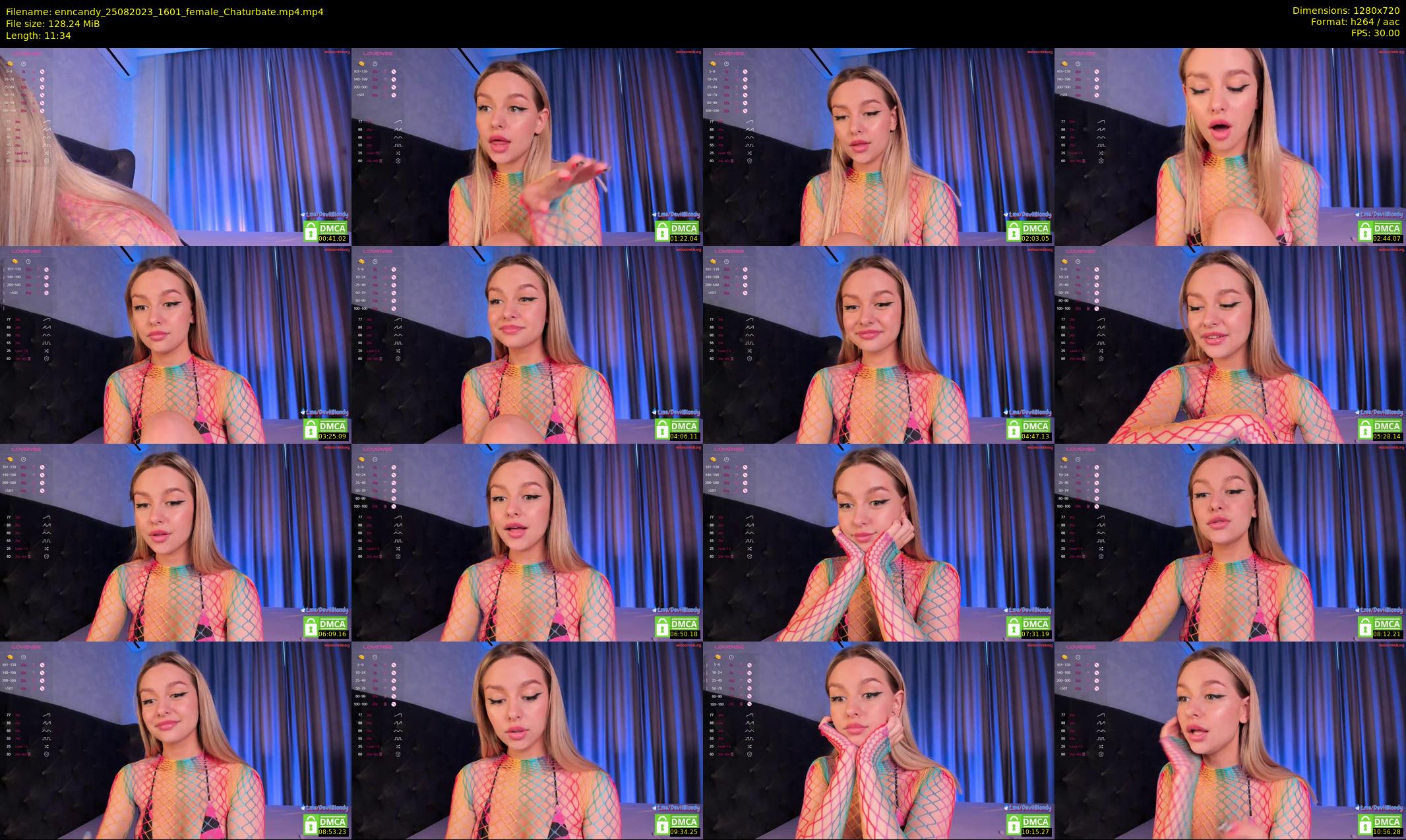 enncandy — 12 minute Chaturbate female cam show recording, 720p, Aug 25, 2023