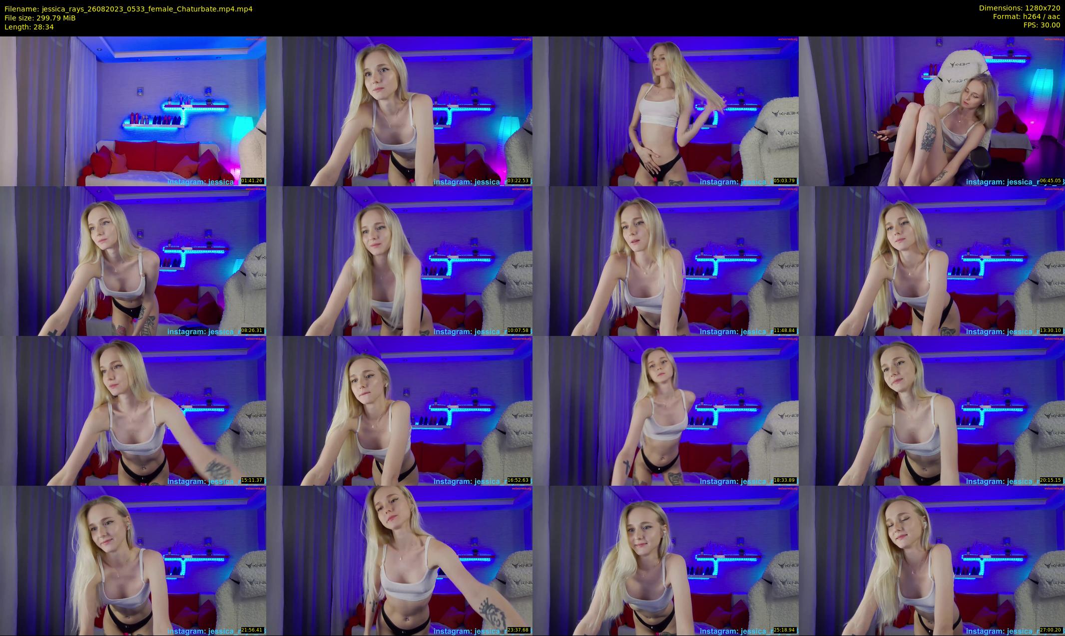 jessica_rays — 29 minute Chaturbate couple cam show recording, 720p, Aug 26, 2023