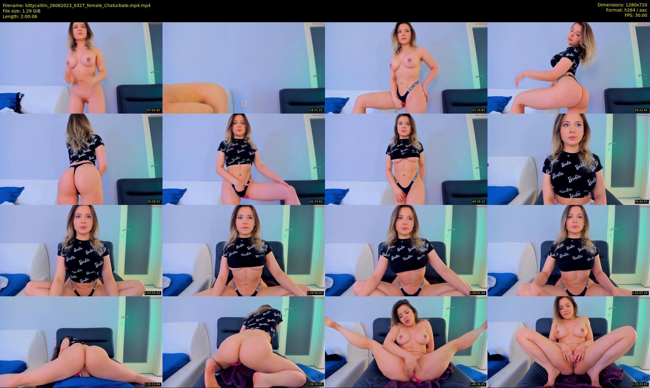 kittycaitlin — 121 minute Chaturbate female cam show recording, 720p, Aug 26, 2023