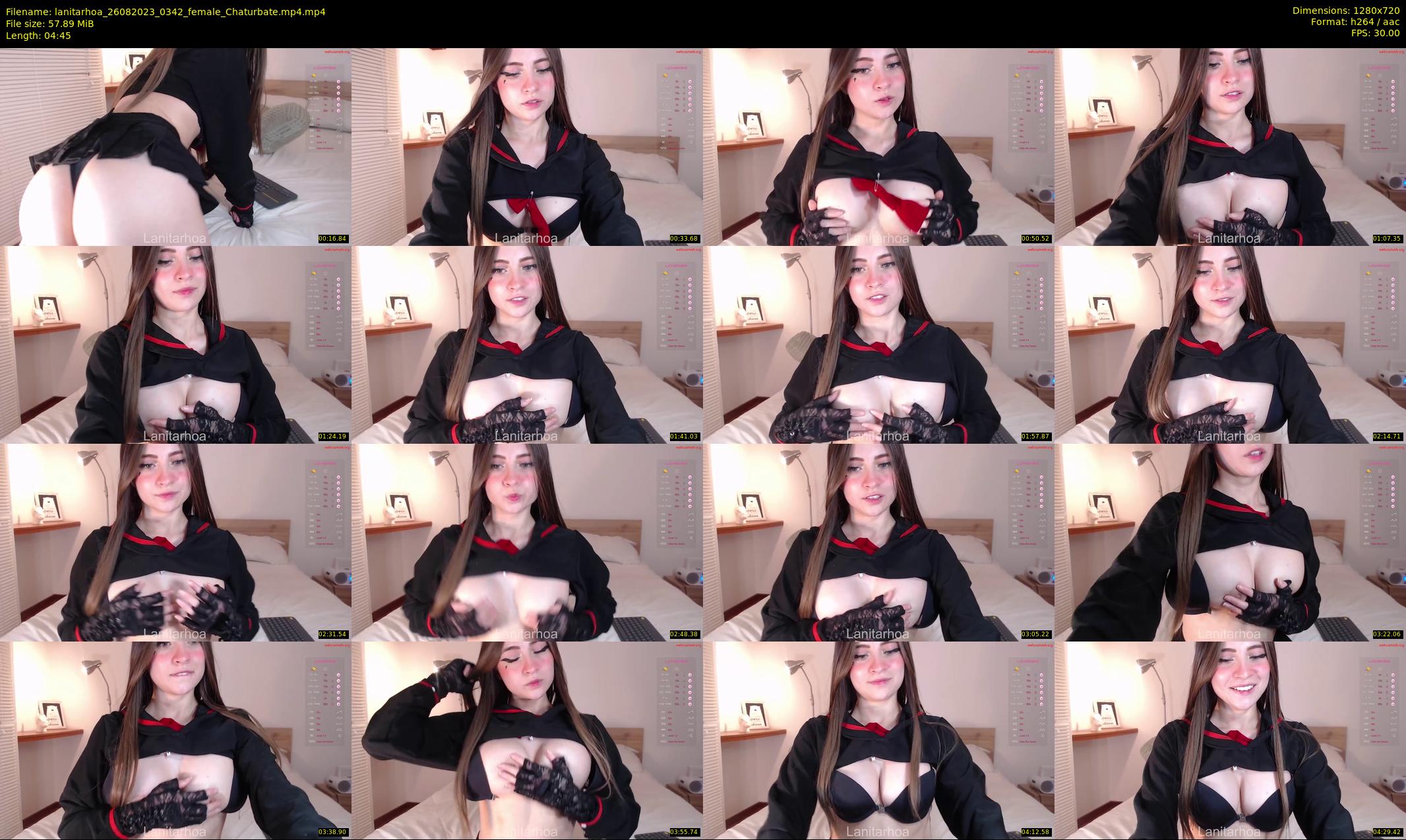 lanitarhoa — 5 minute Chaturbate female cam show recording, 720p, Aug 26, 2023