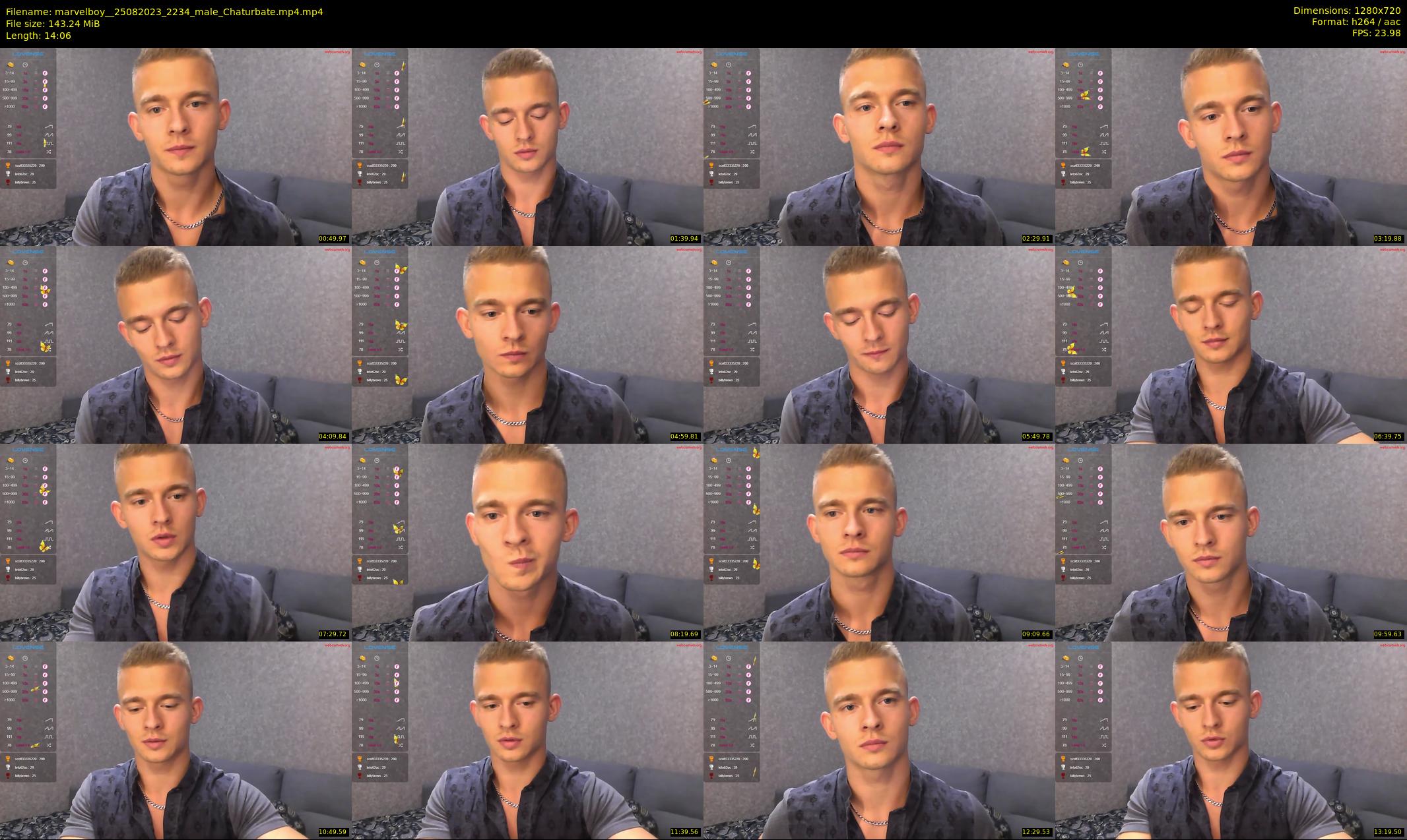 marvelboy_ — 15 minute Chaturbate male cam show recording, 720p, Aug 25, 2023