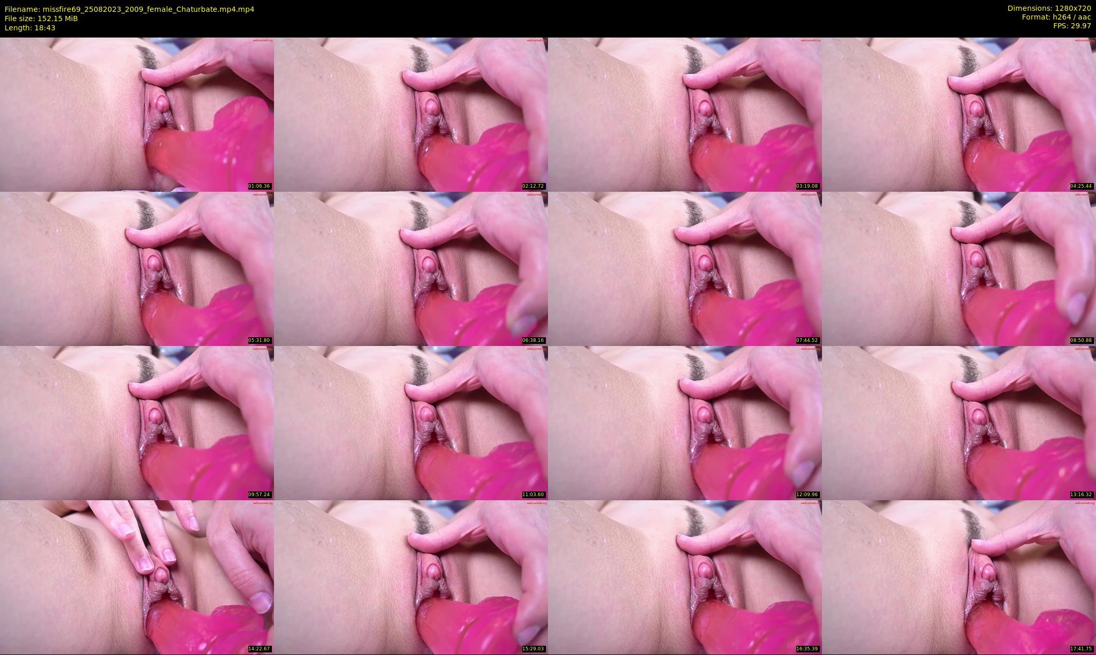 missfire69 — 19 minute Chaturbate female cam show recording, 720p, Aug 25, 2023