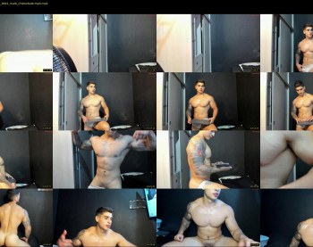 nicolasmuscle — 45 minute Chaturbate male cam show recording, 720p, Aug 25, 2023