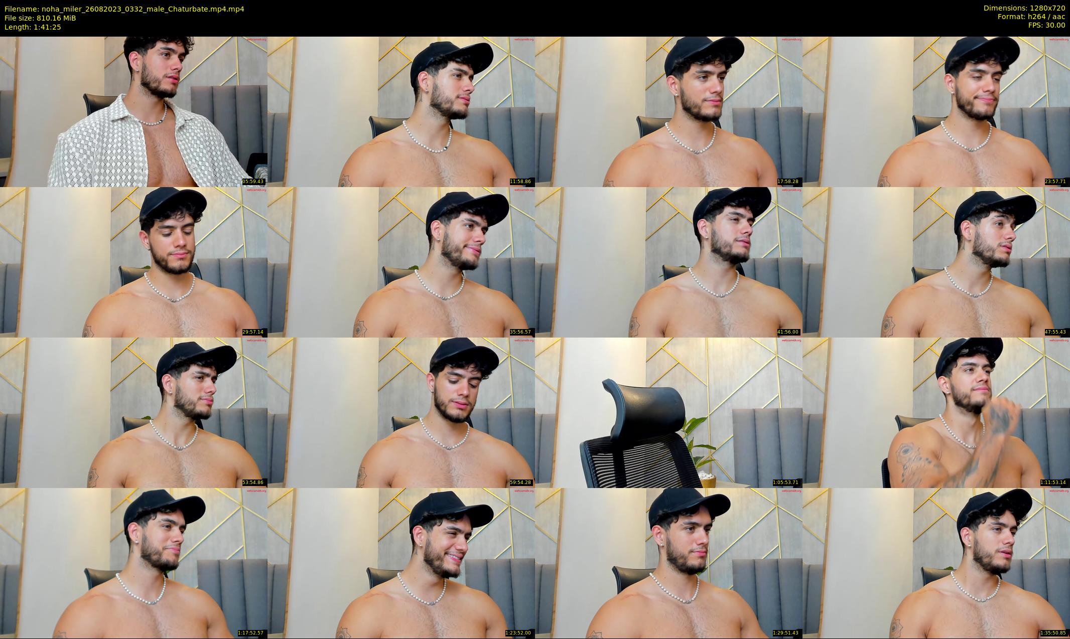 noha_miler — 102 minute Chaturbate male cam show recording, 720p, Aug 26, 2023
