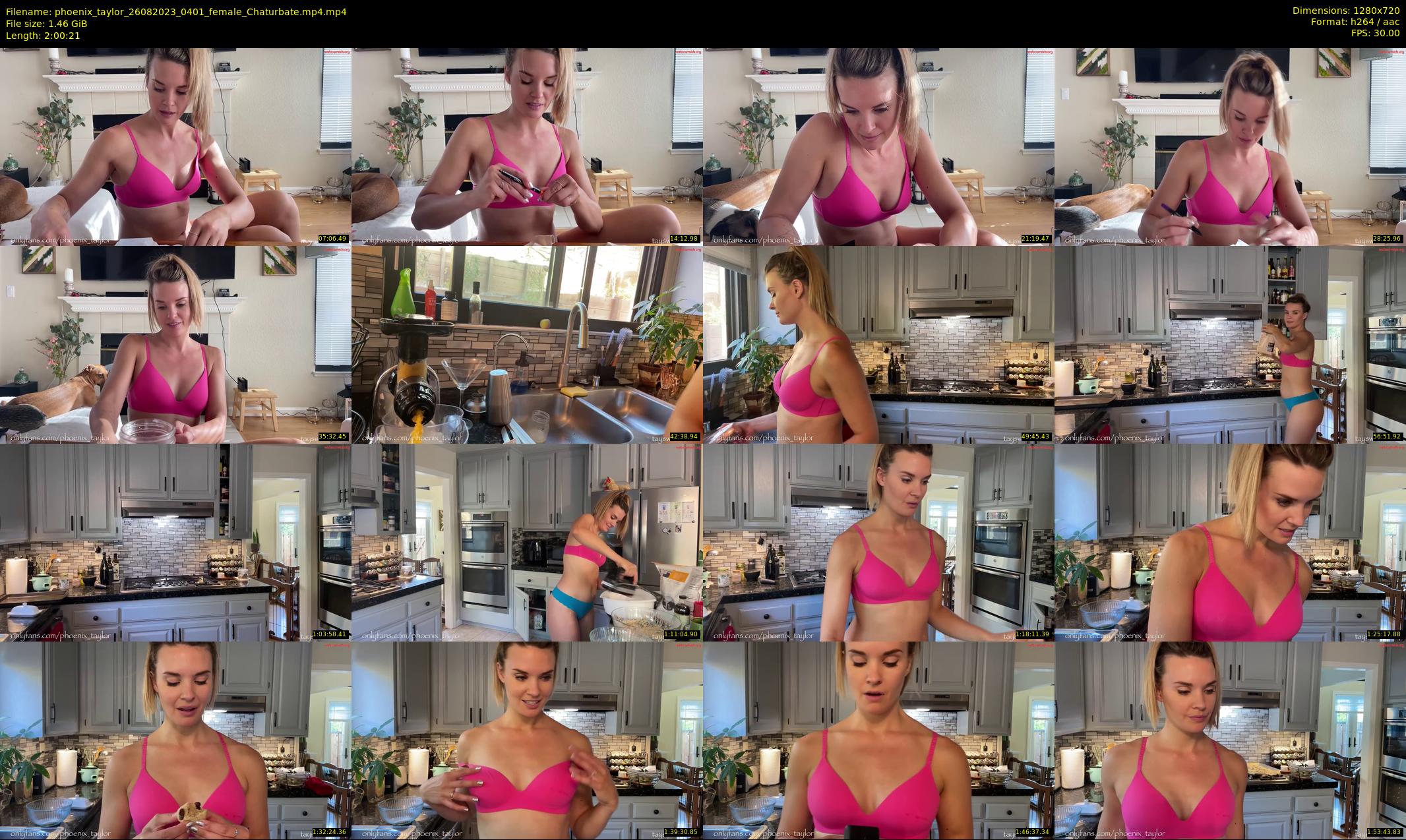 phoenix_taylor — 121 minute Chaturbate female cam show recording, 720p, Aug 26, 2023