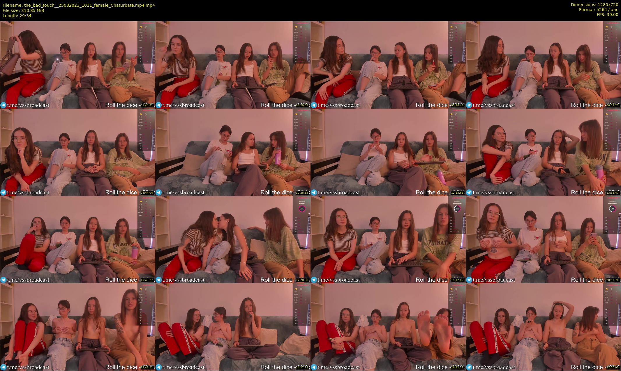 the_bad_touch_ — 30 minute Chaturbate couple cam show recording, 720p, Aug 25, 2023