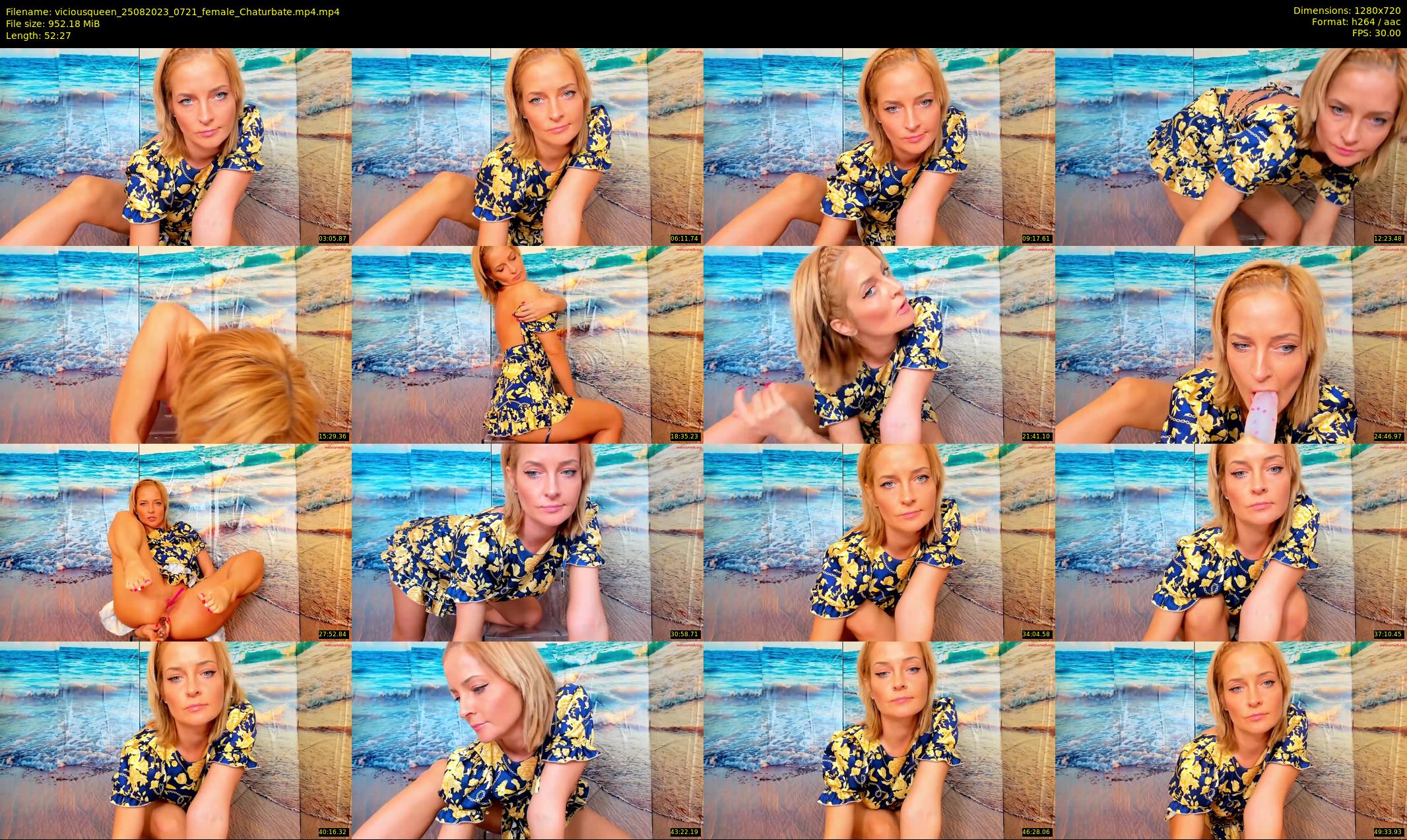 viciousqueen — 53 minute Chaturbate female cam show recording, 720p, Aug 25, 2023