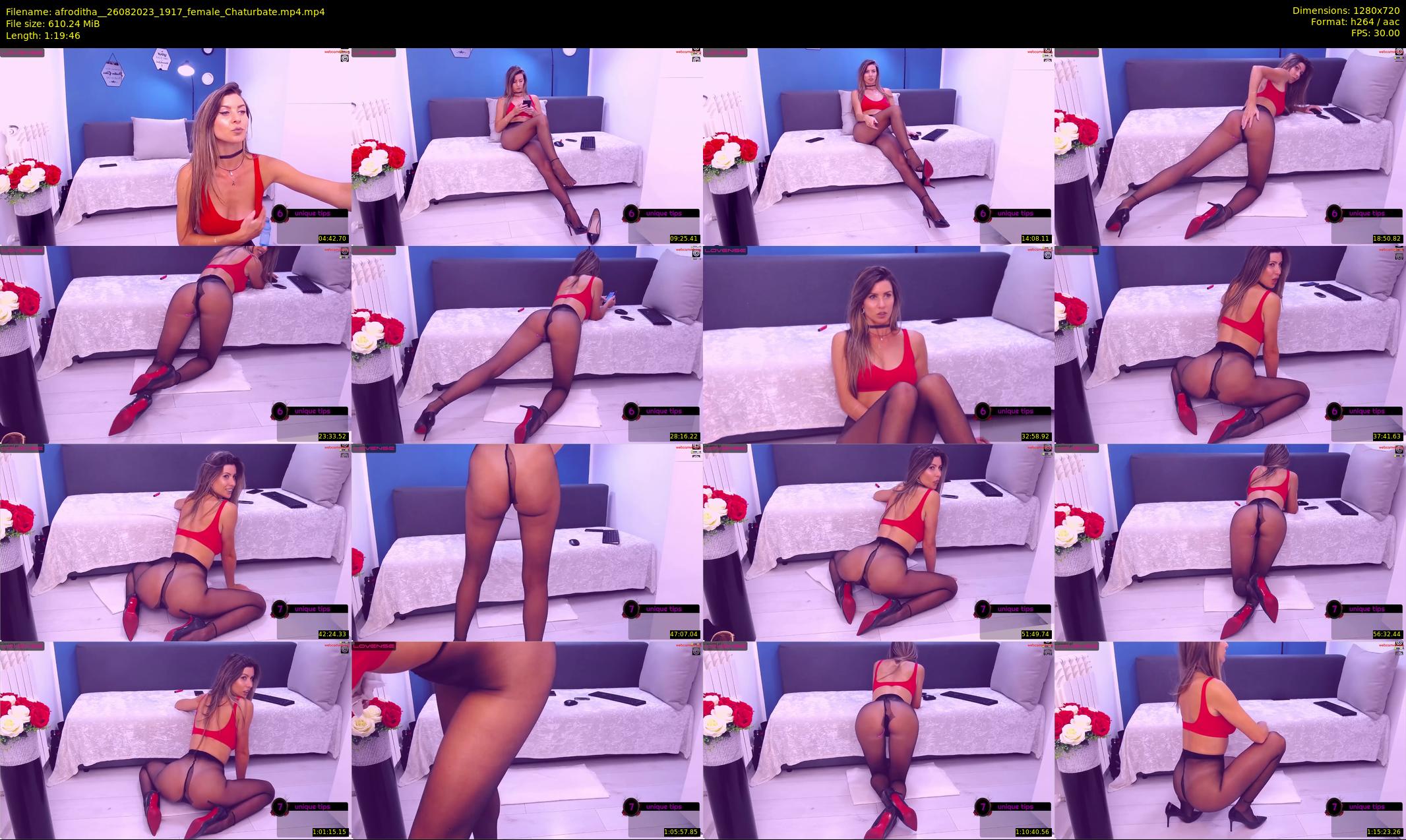 afroditha_ — 80 minute Chaturbate female cam show recording, 720p, Aug 26, 2023