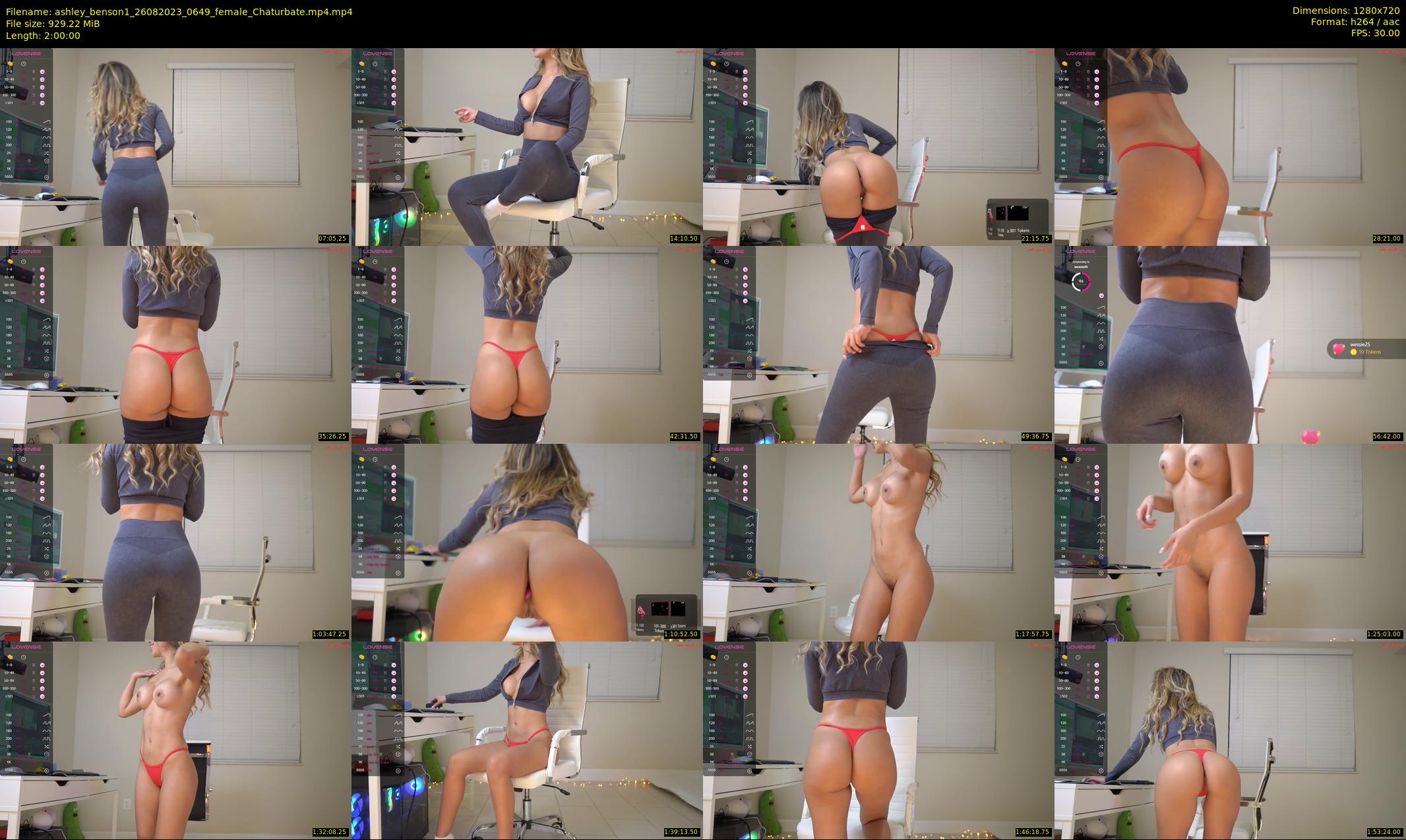 ashley_benson1 — 120 minute Chaturbate female cam show recording, 720p, Aug 26, 2023