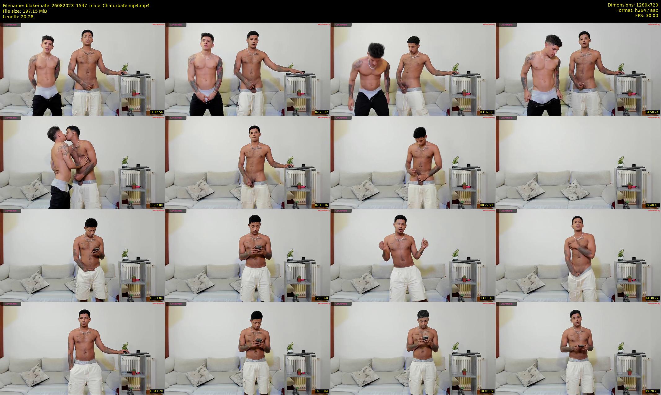 blakemate — 21 minute Chaturbate male cam show recording, 720p, Aug 26, 2023