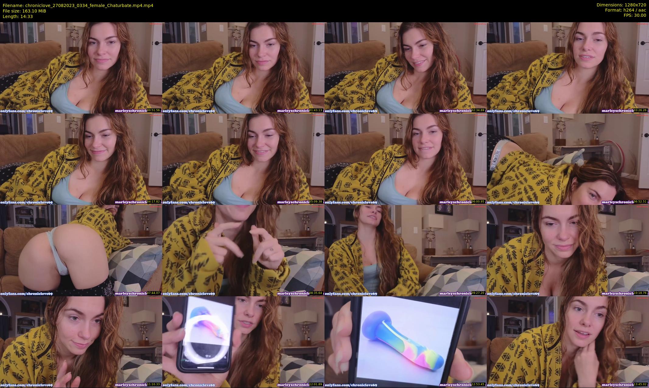 chroniclove — 15 minute Chaturbate female cam show recording, 720p, Aug 27, 2023