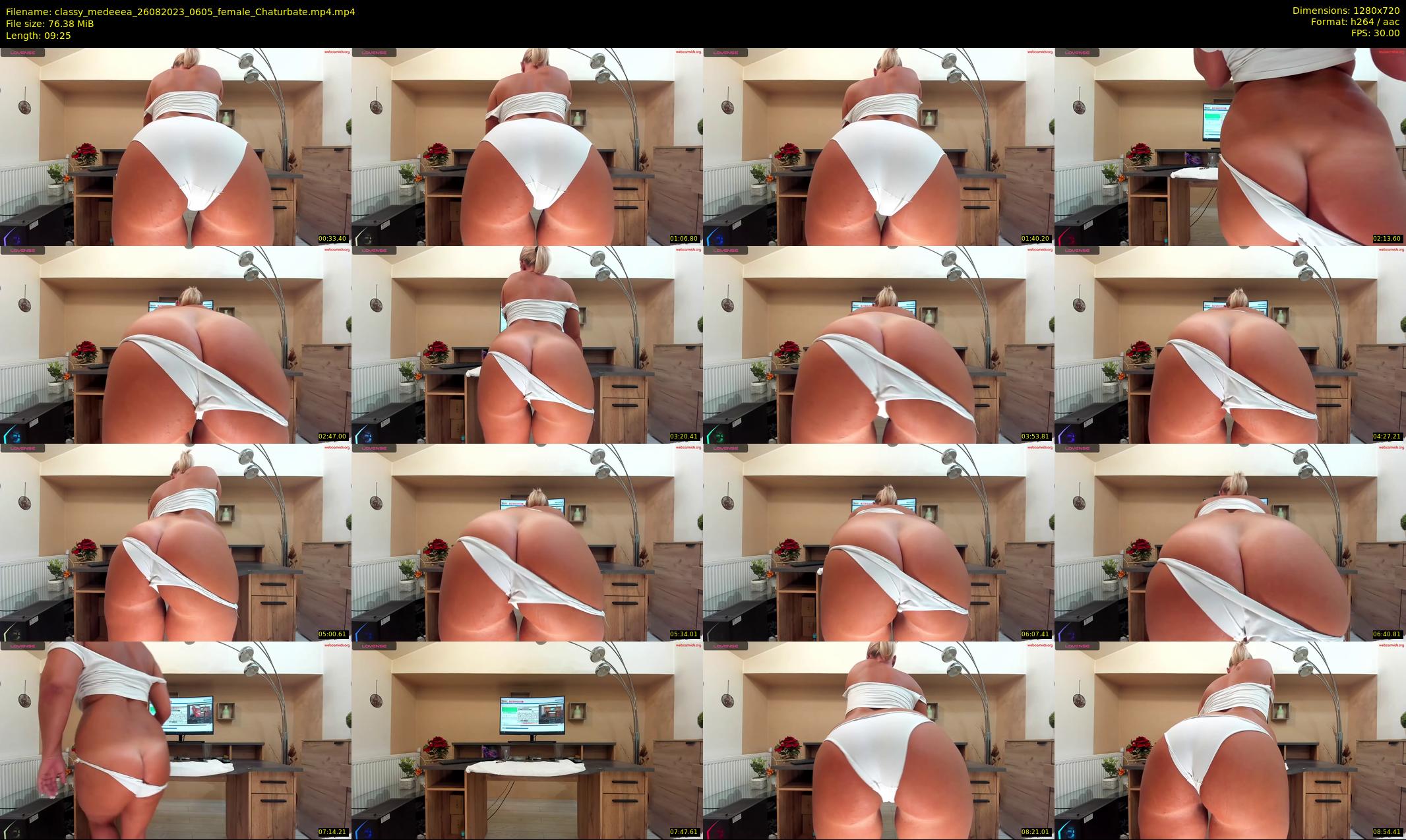 classy_medeeea — 10 minute Chaturbate female cam show recording, 720p, Aug 26, 2023