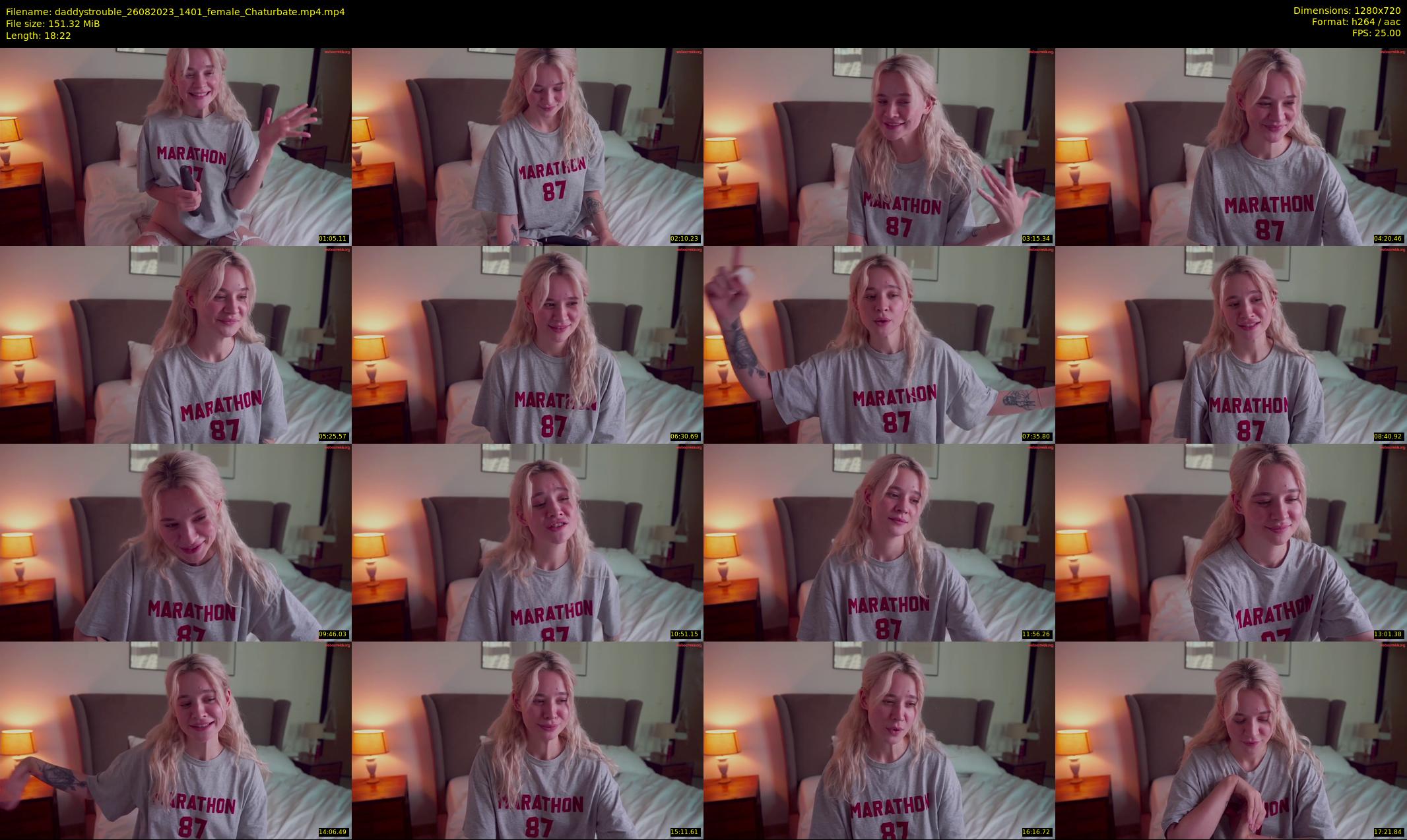 daddystrouble — 19 minute Chaturbate female cam show recording, 720p, Aug 26, 2023