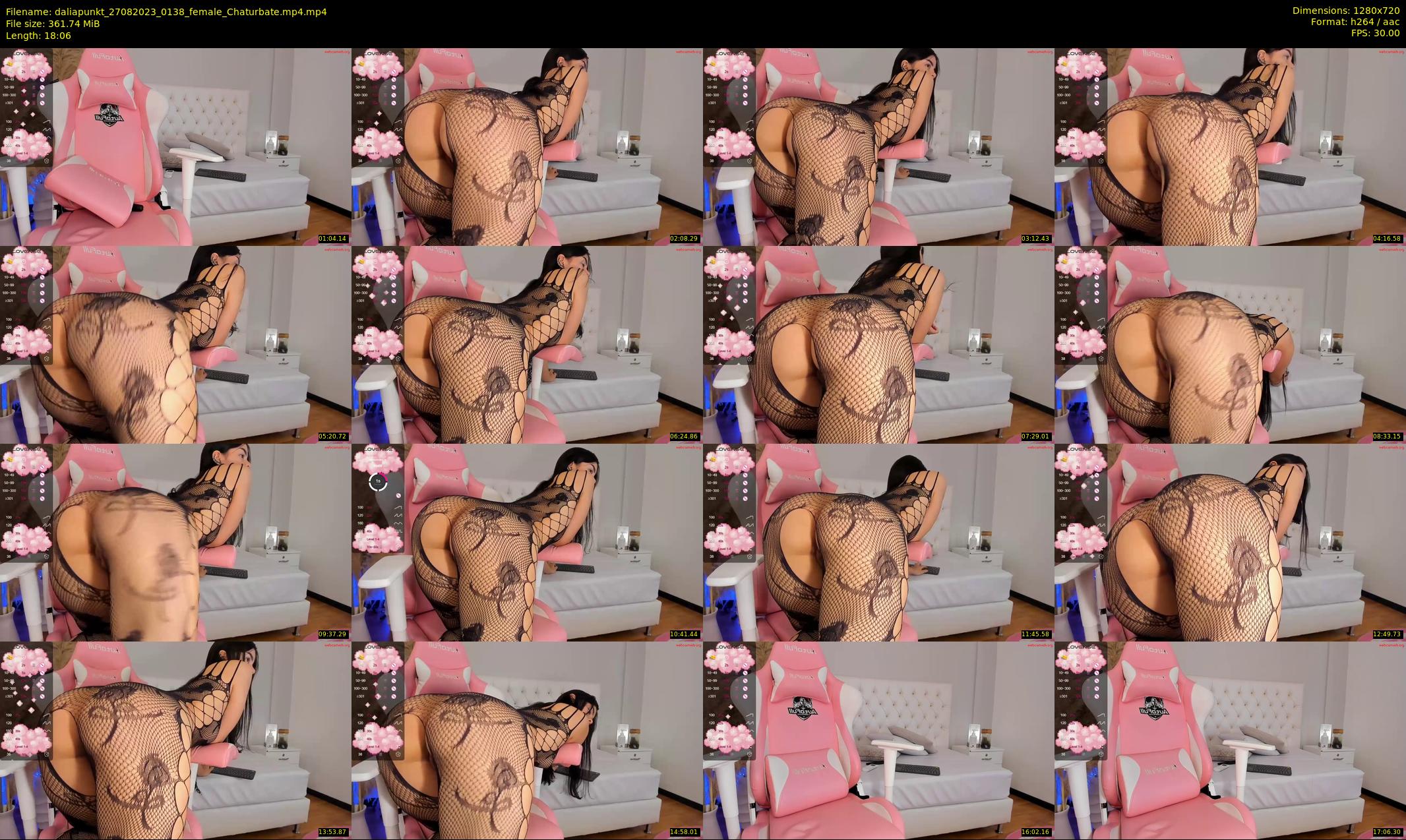 daliapunkt — 19 minute Chaturbate female cam show recording, 720p, Aug 27, 2023