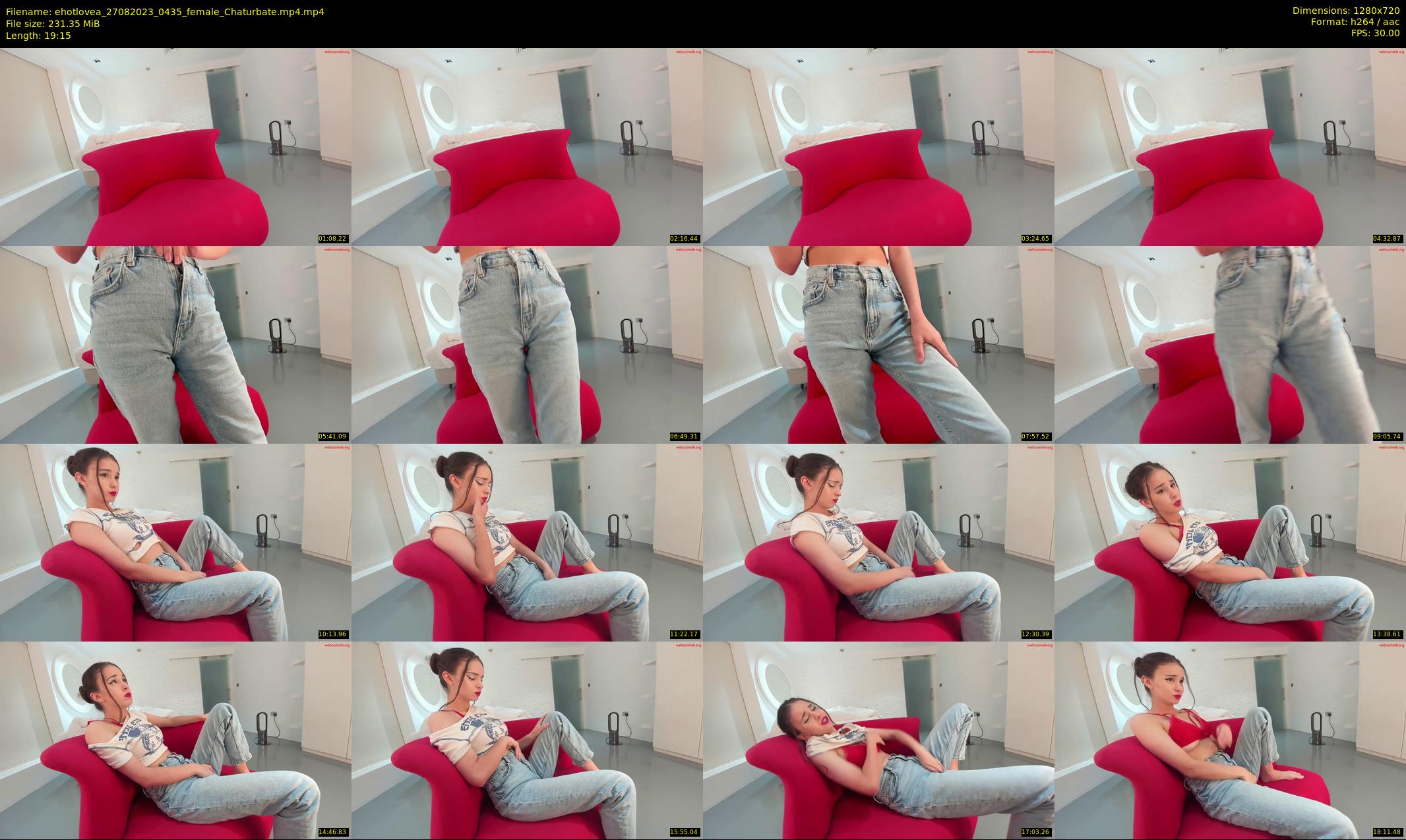 ehotlovea — 20 minute Chaturbate female cam show recording, 720p, Aug 27, 2023
